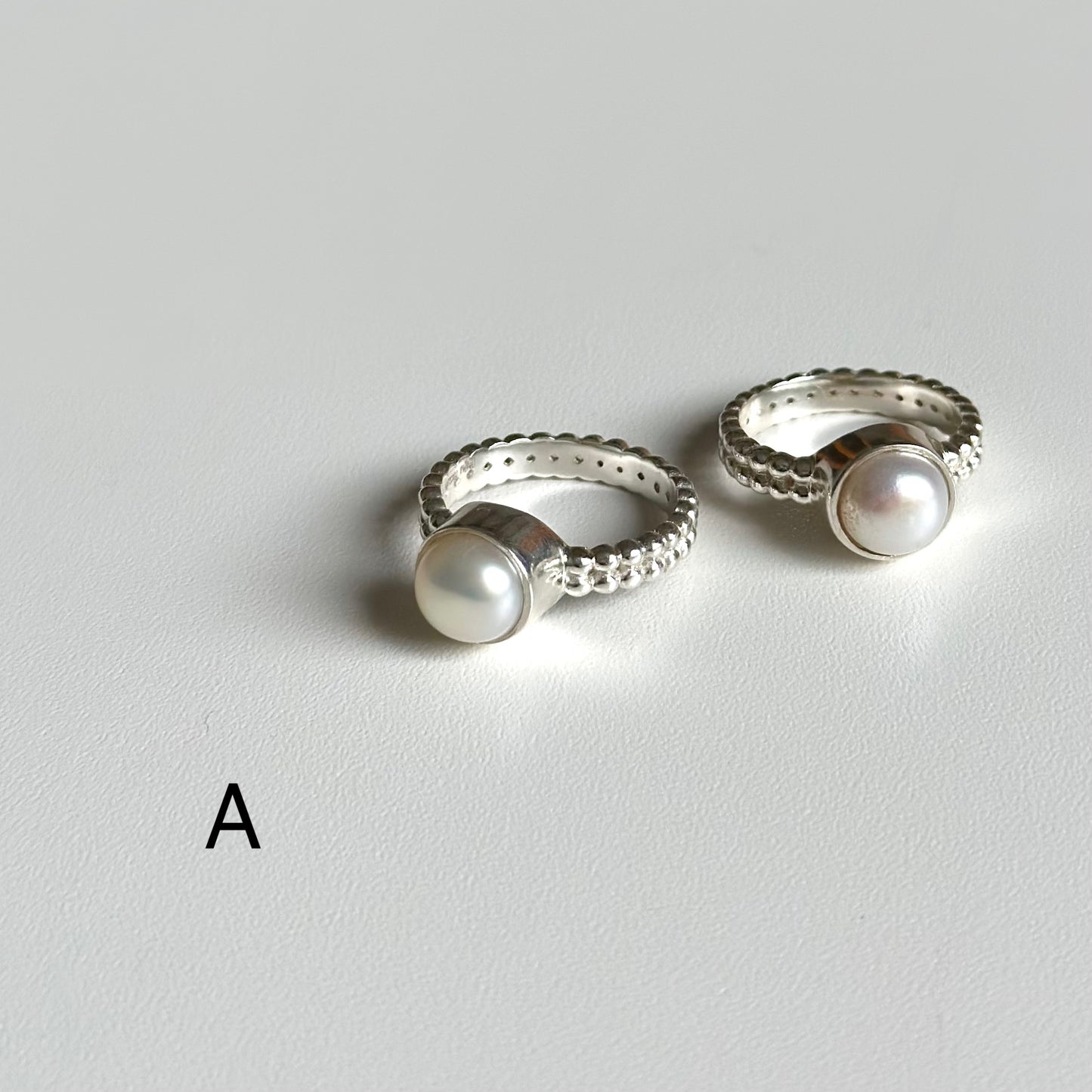 Pearl design ring 7