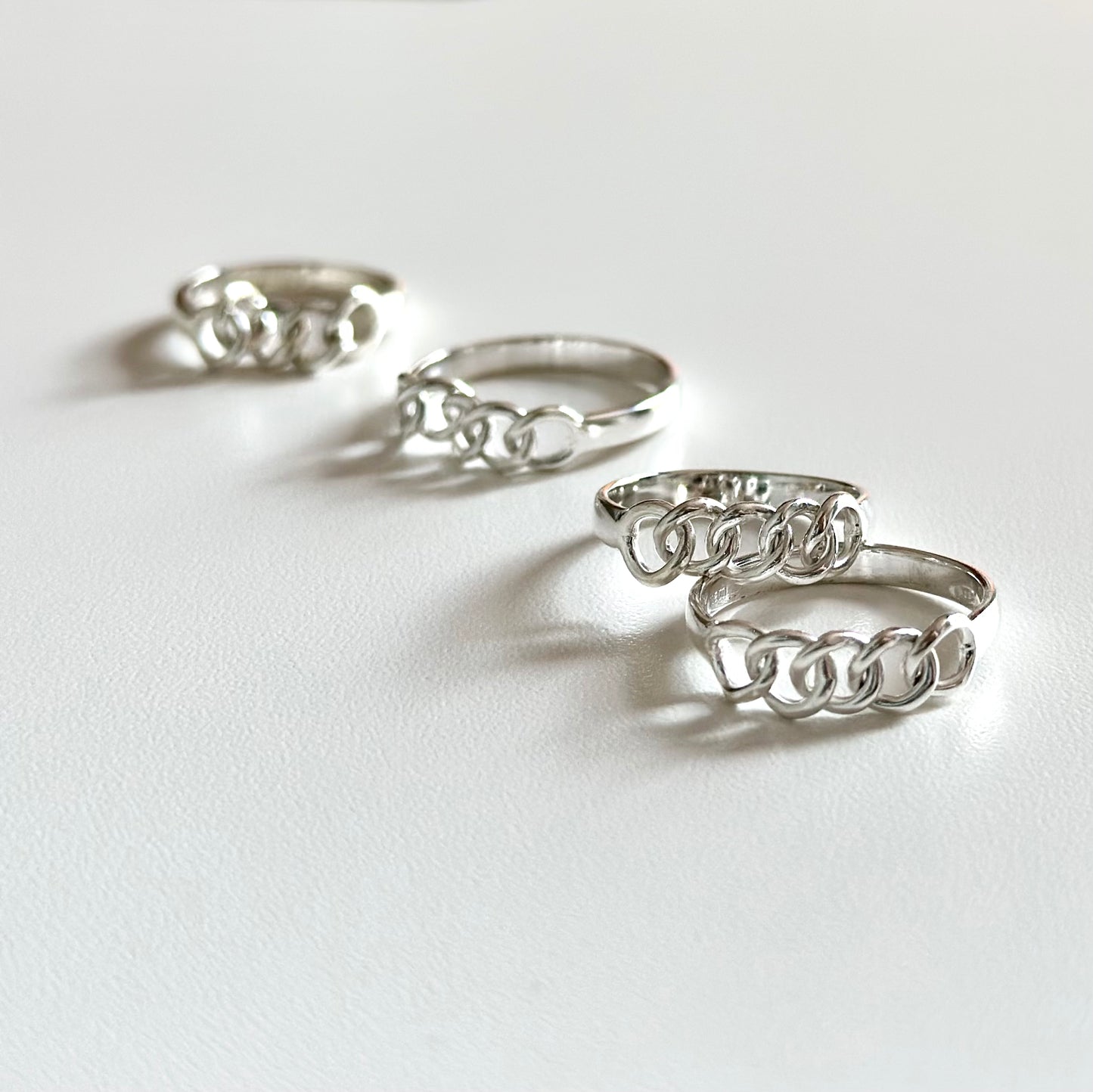 Silver925 plain ring 50