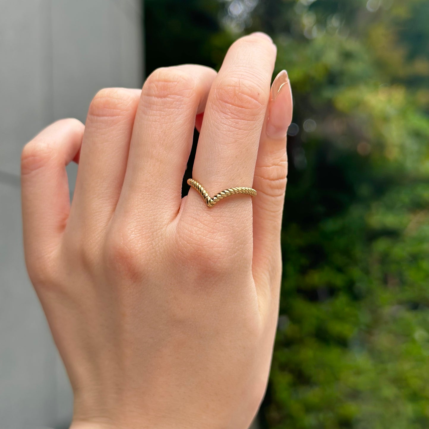 Brass plain ring 4