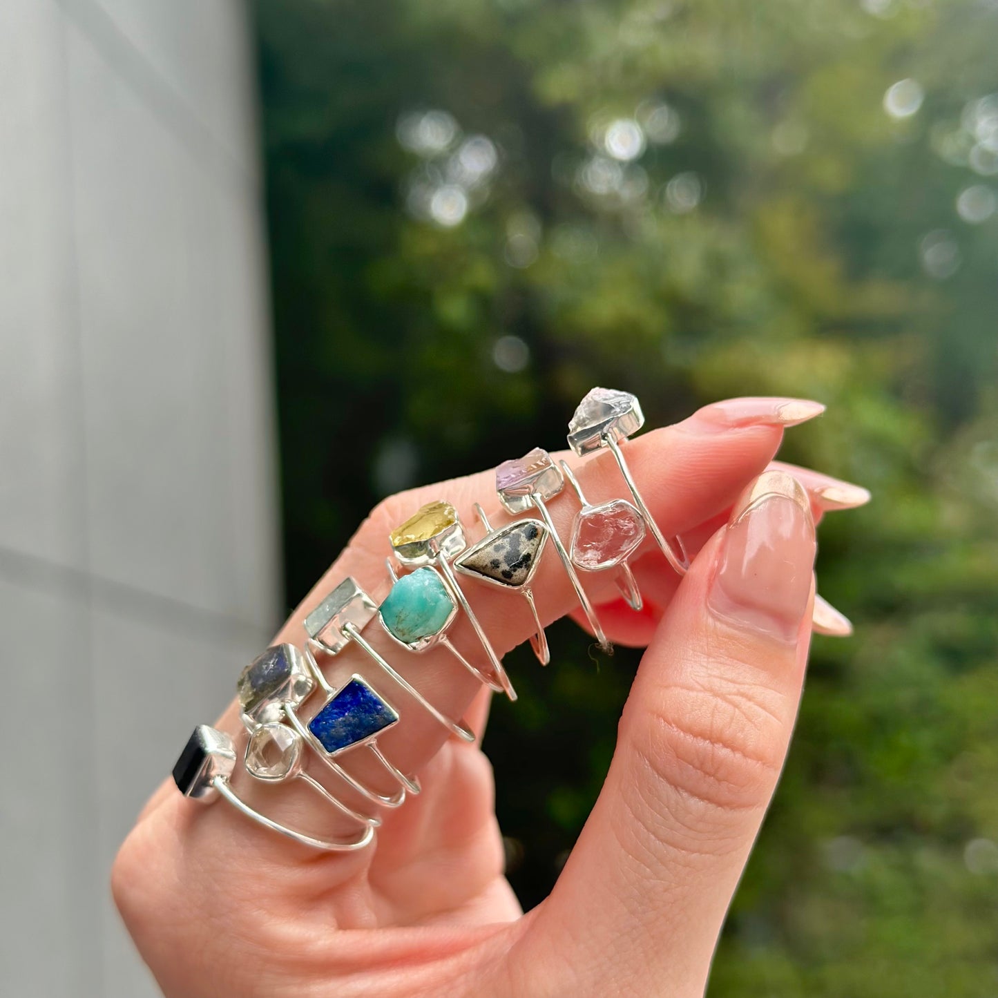 Roughcut ring