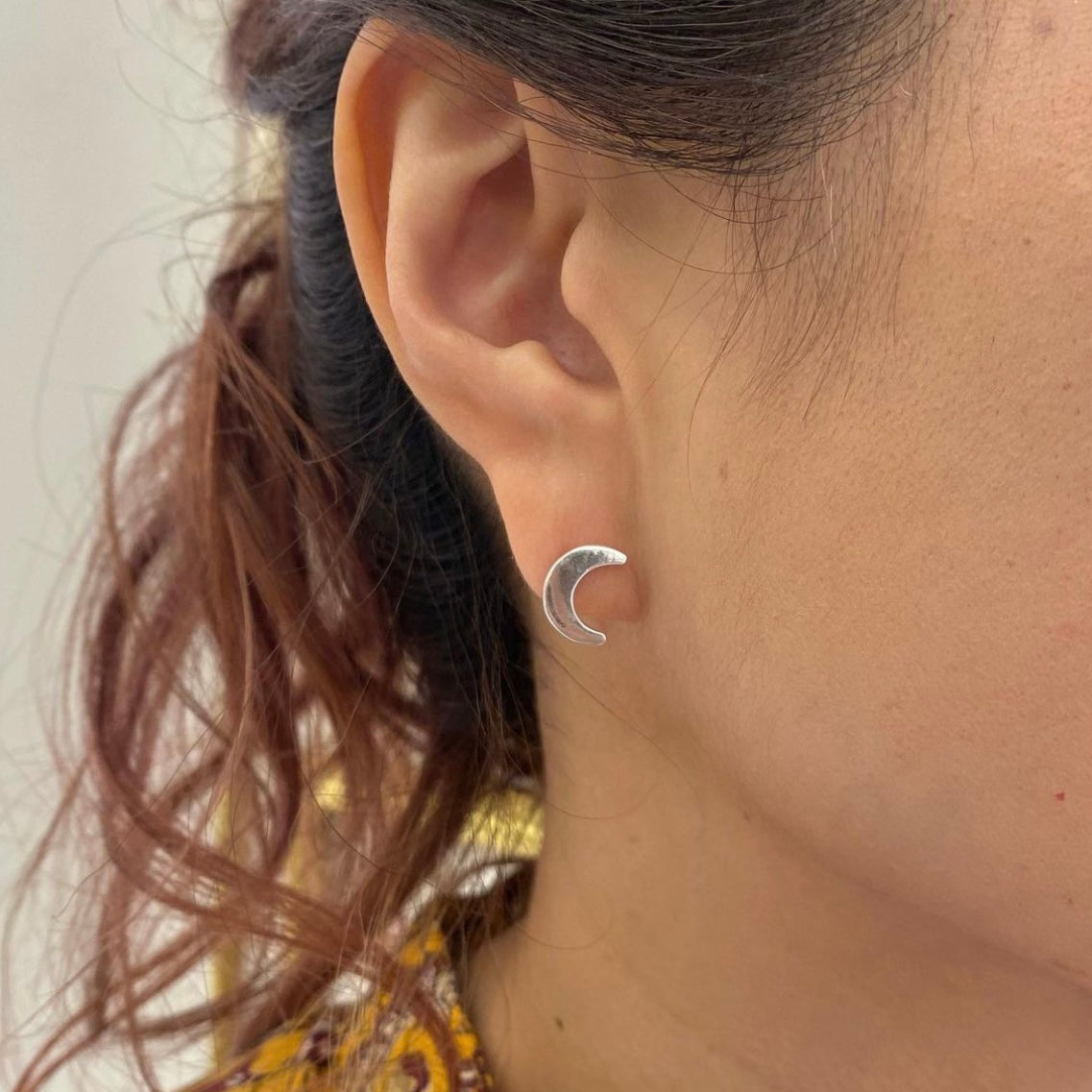 Silver925 plain pierce 2
