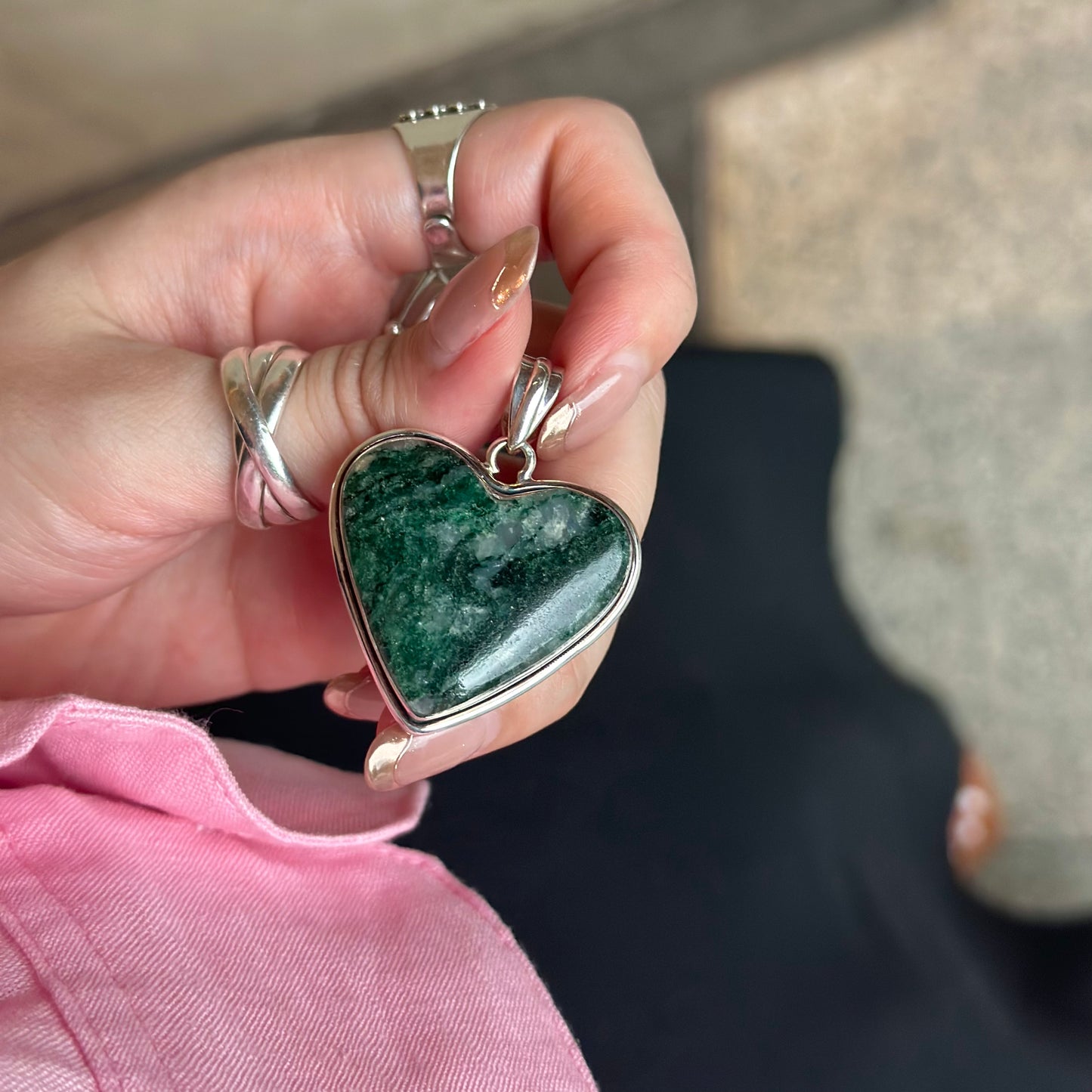 Heart charm