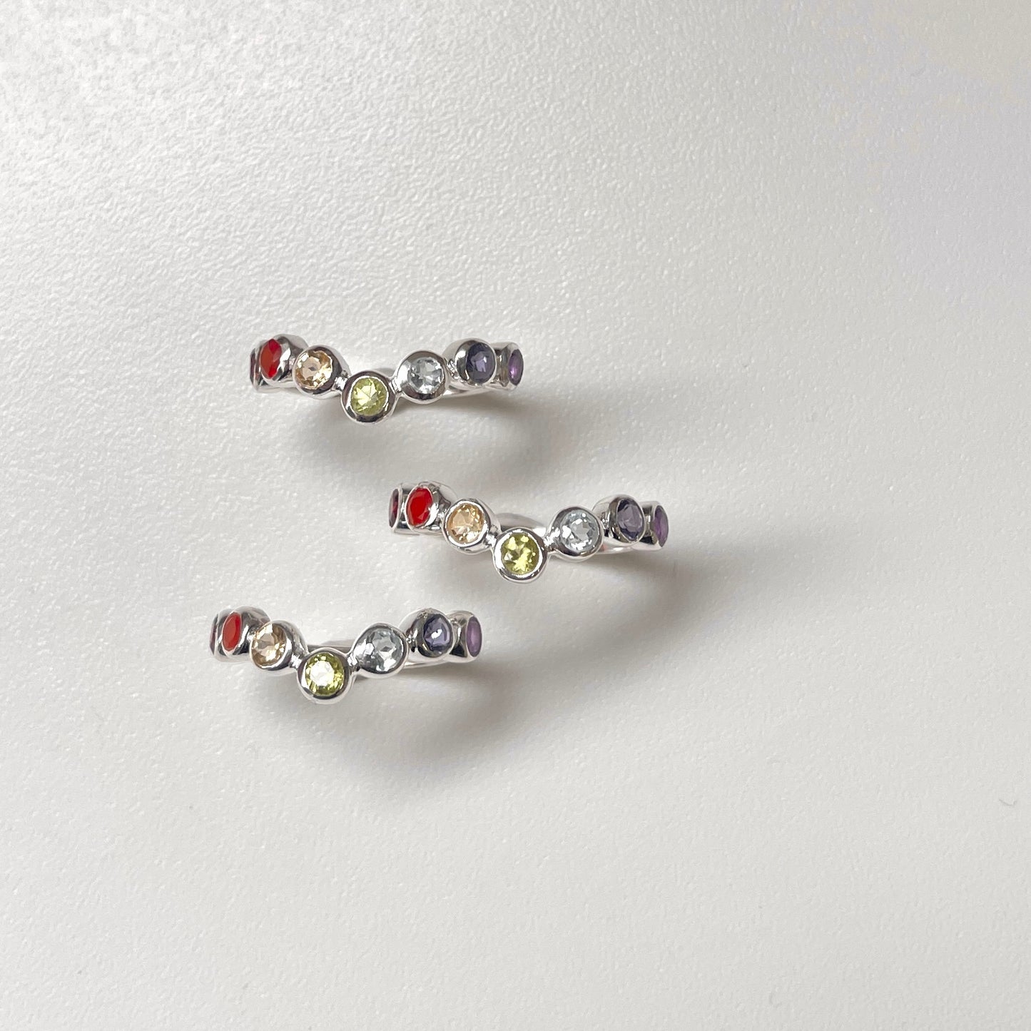 Silver925 7stone ring