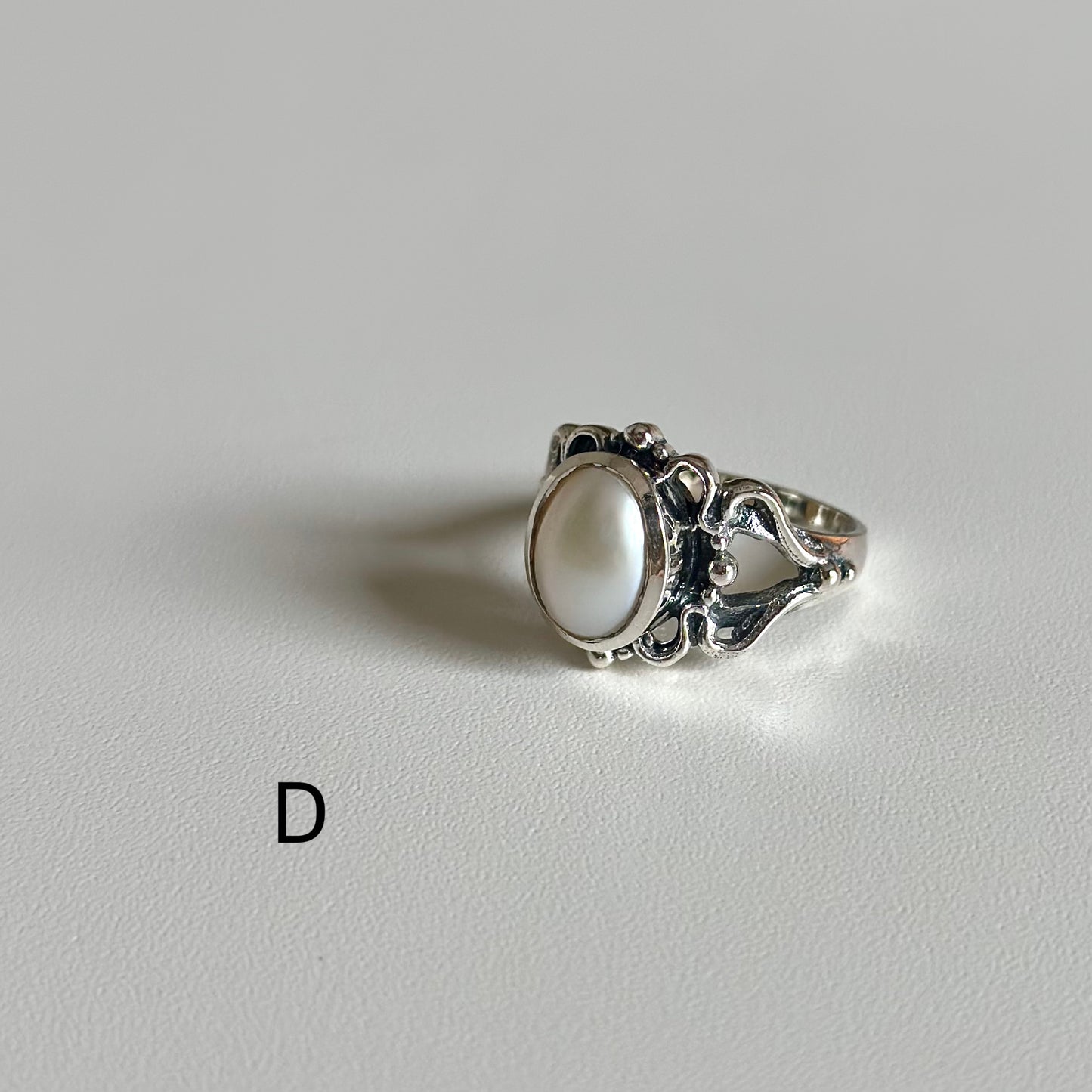 Pearl design ring 6