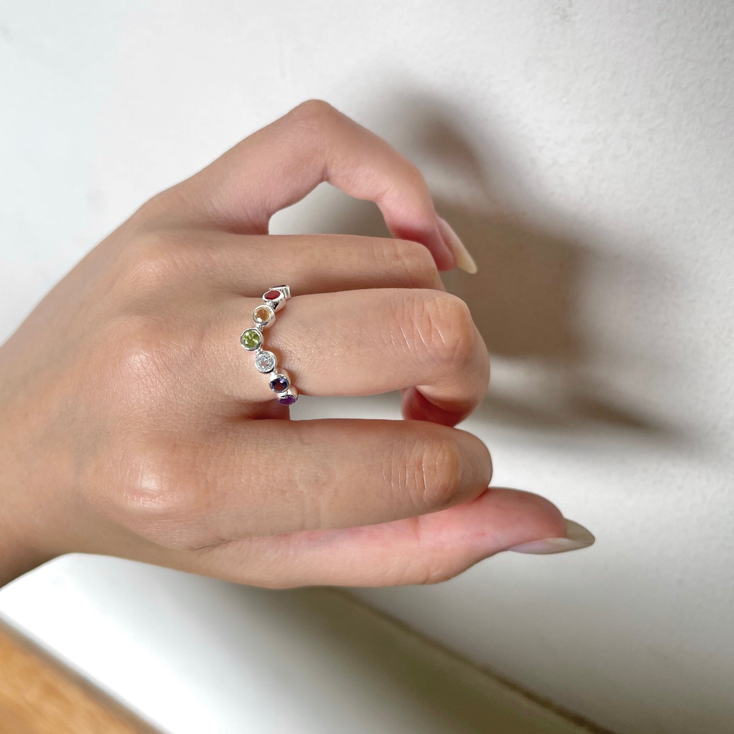 Silver925 7stone ring
