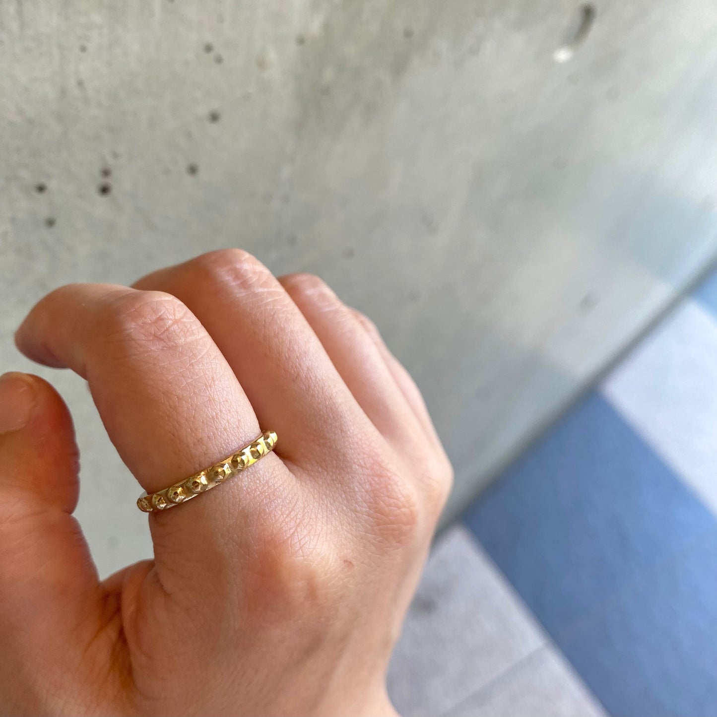 Brass plain ring 11