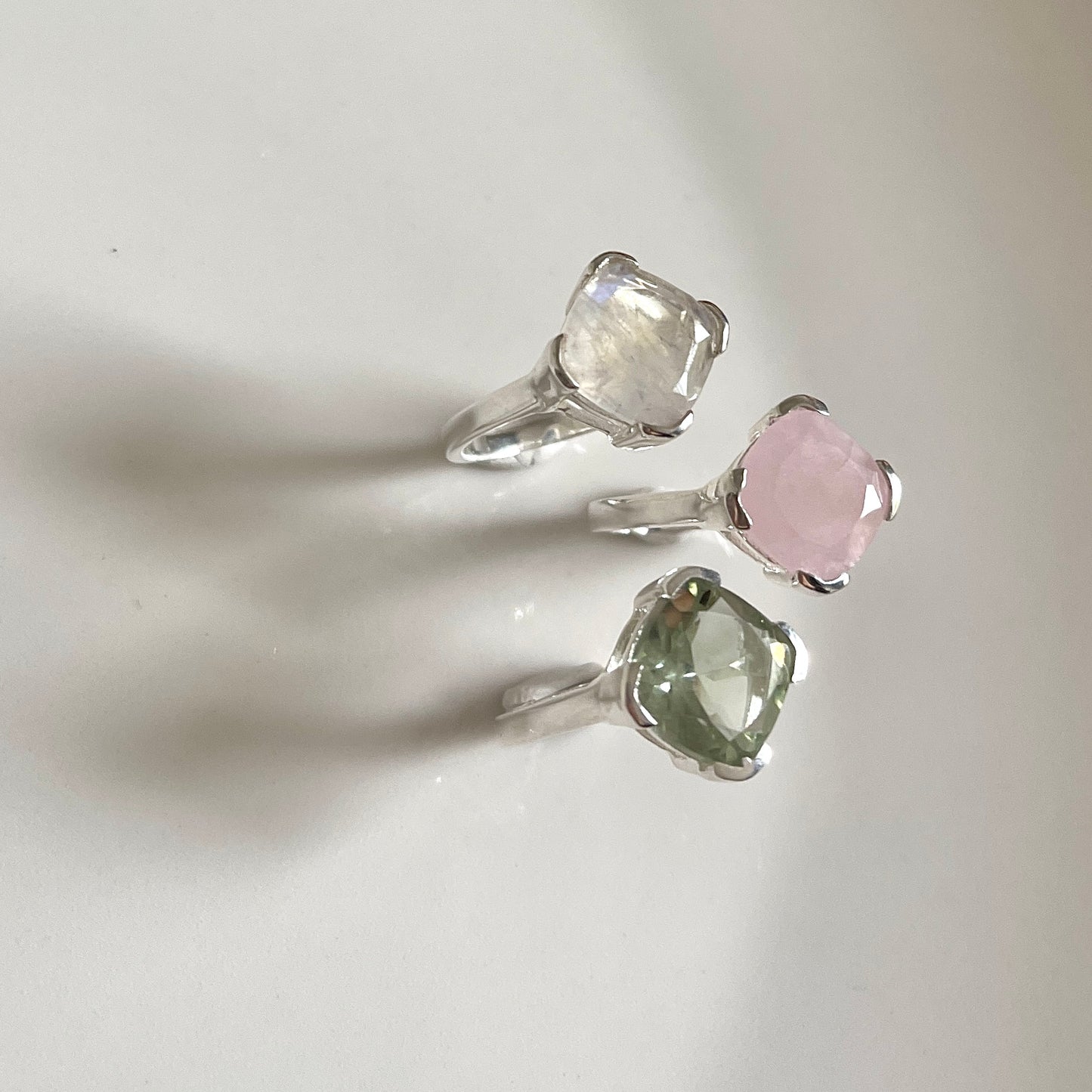Silver925 Square ring 3