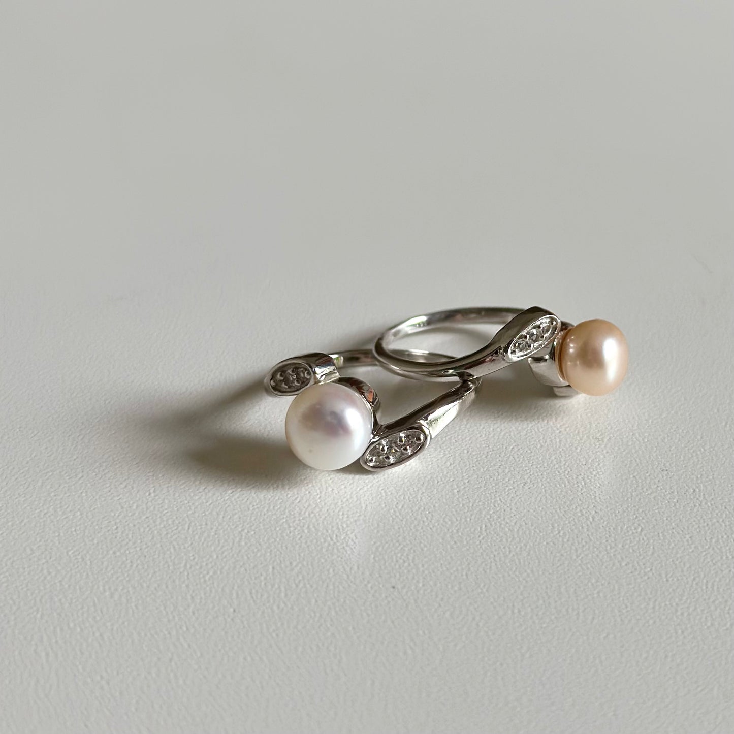 【poco】Pearl design ring 2