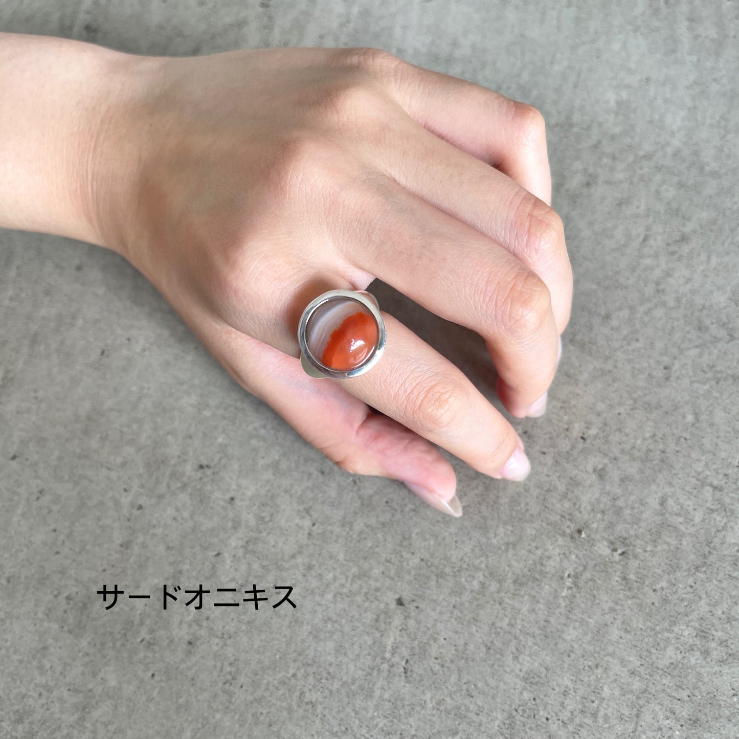 Silver925 1stone ring 2