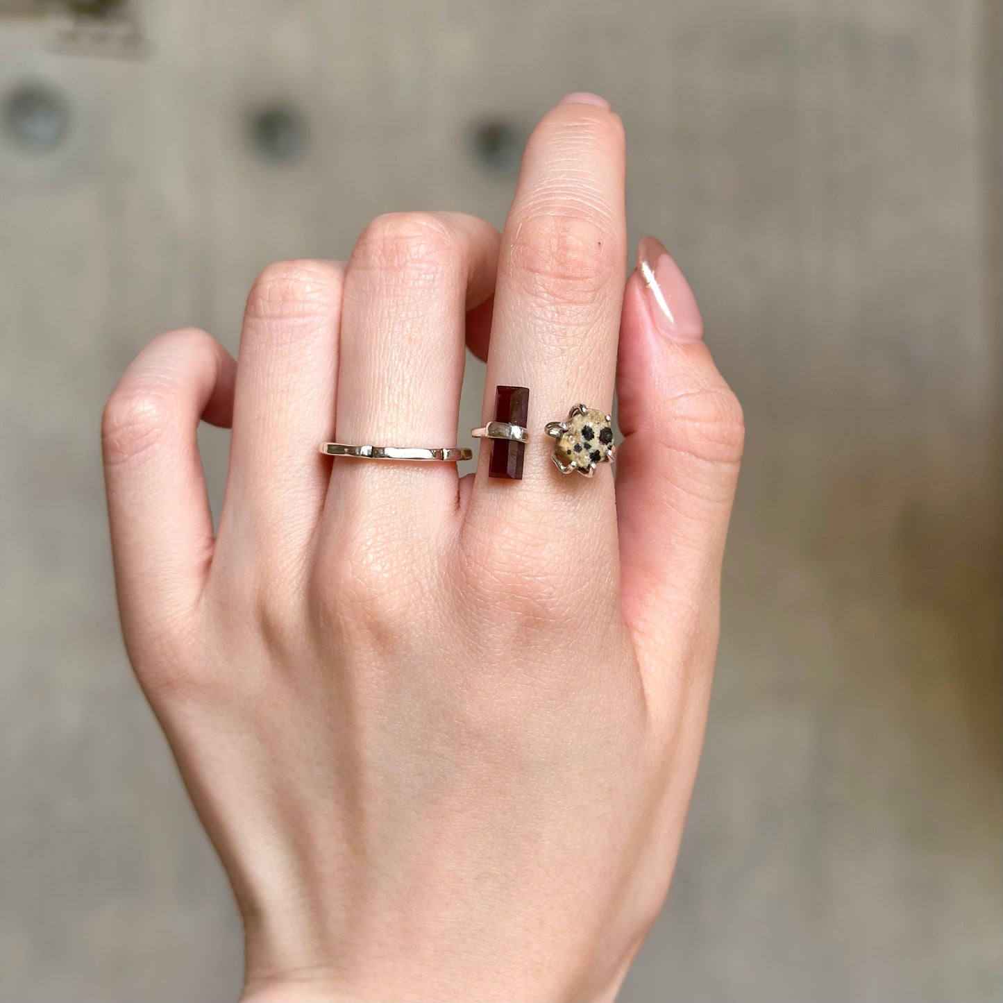 Rough cut fork ring 1