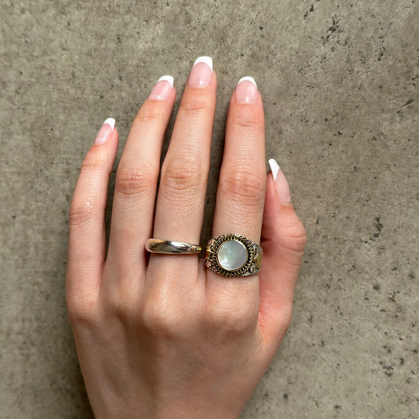 Silver925 plain ring 20