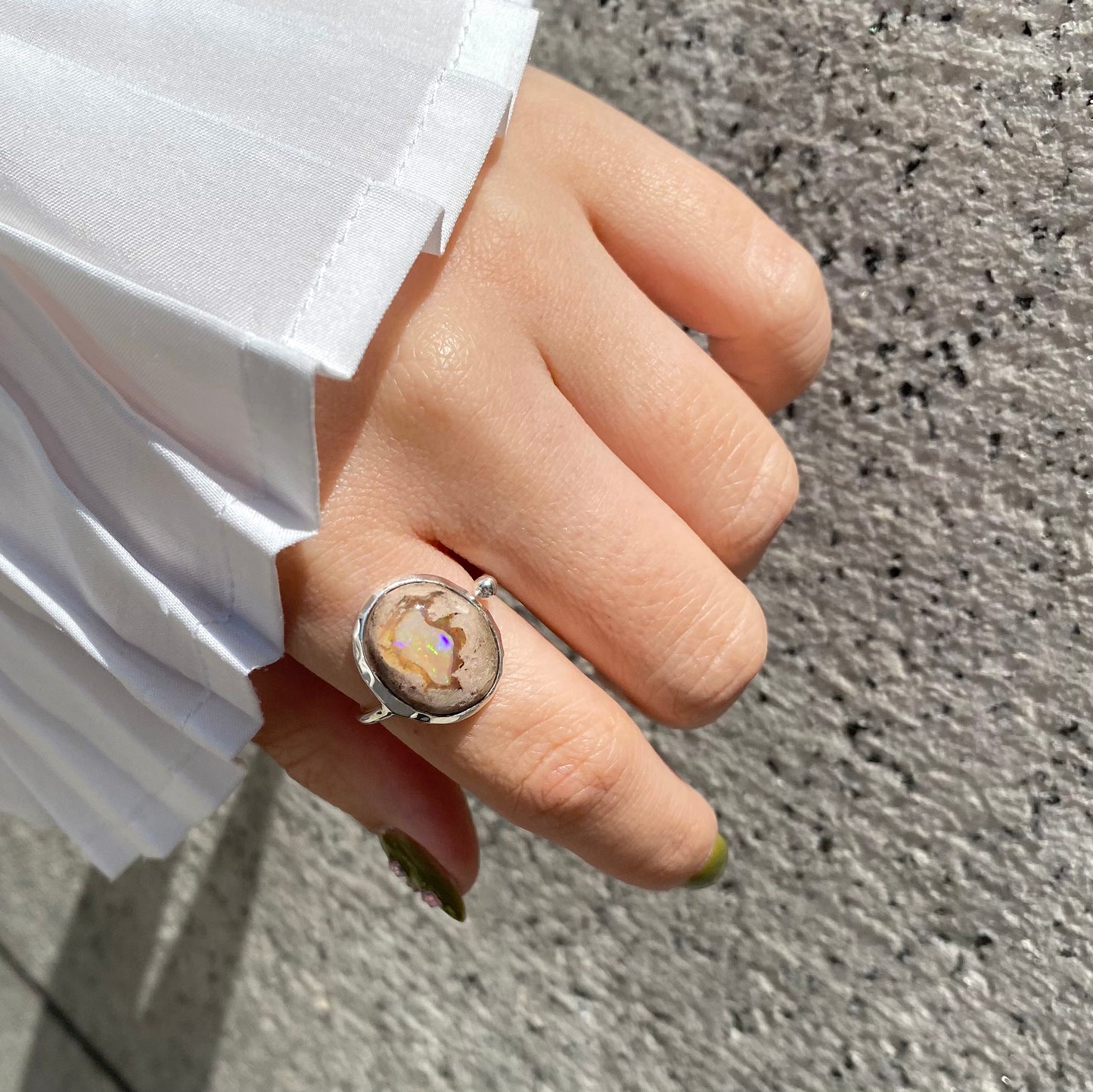 Cantera opal ring