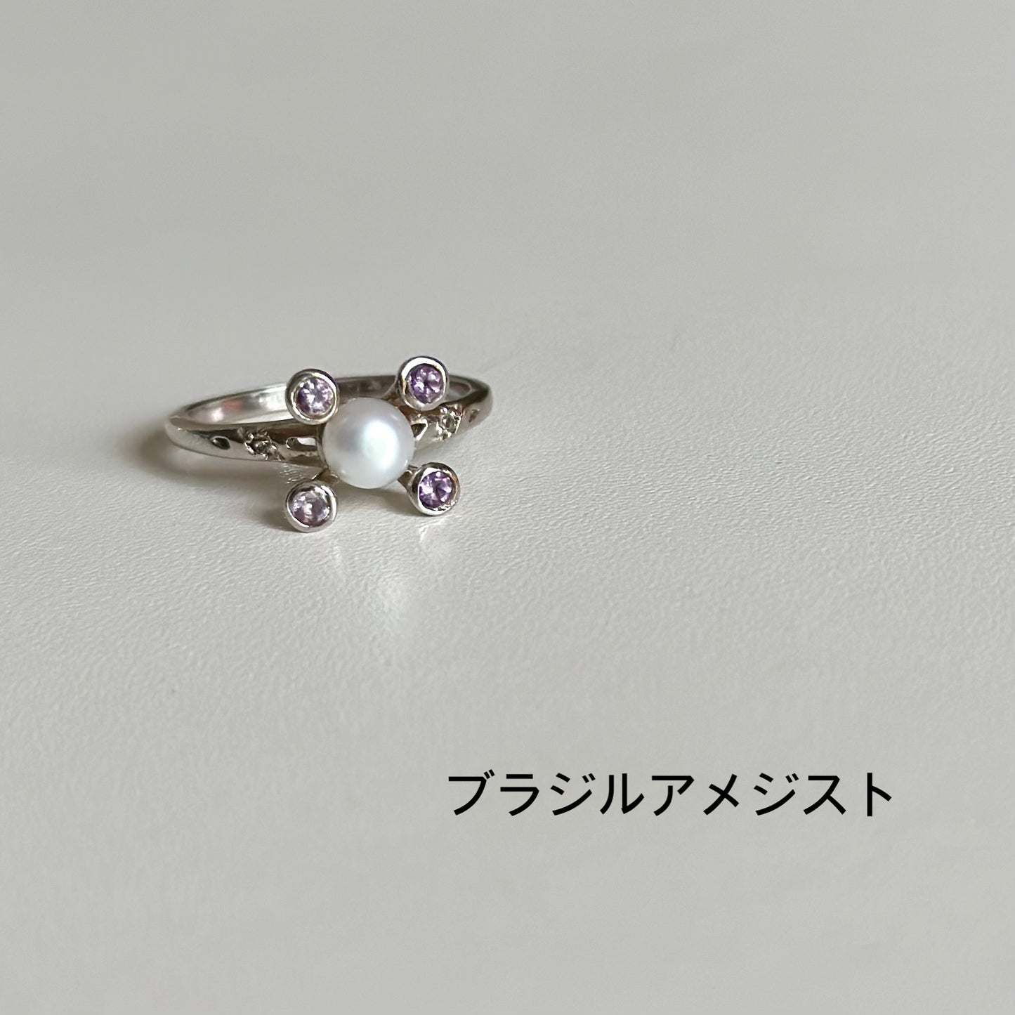 【poco】Pearl design ring 1