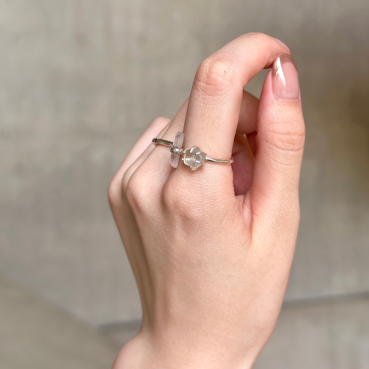 Rough cut fork ring 1