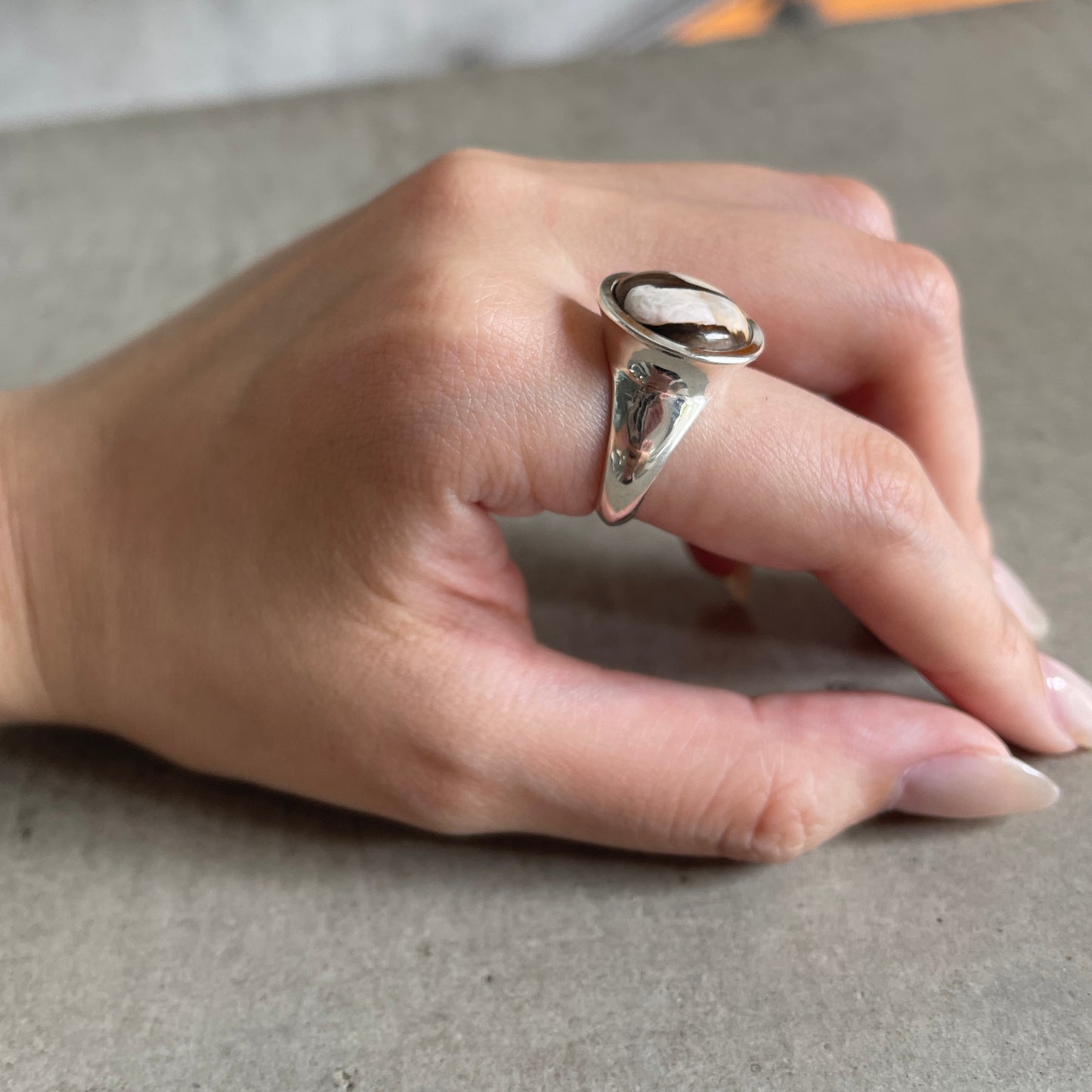 Silver925 1stone ring 2