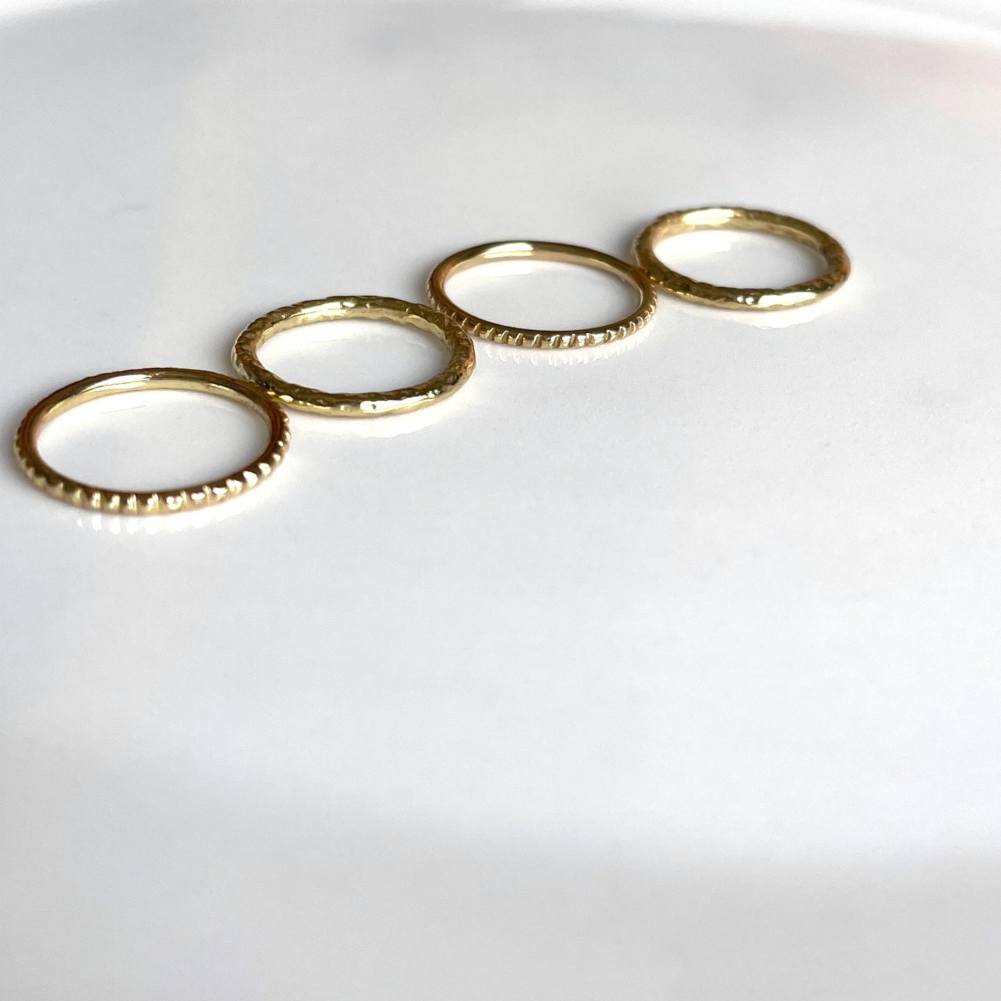 Brass plain ring 7