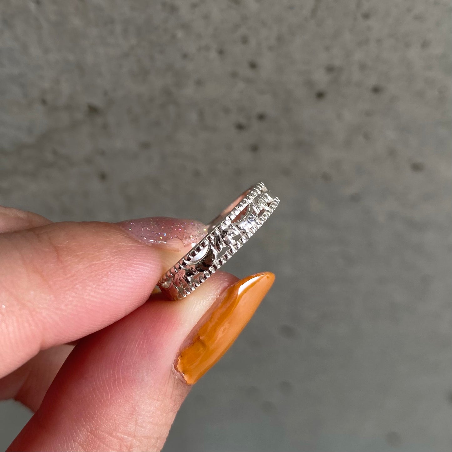 Silver925 plain ring 33