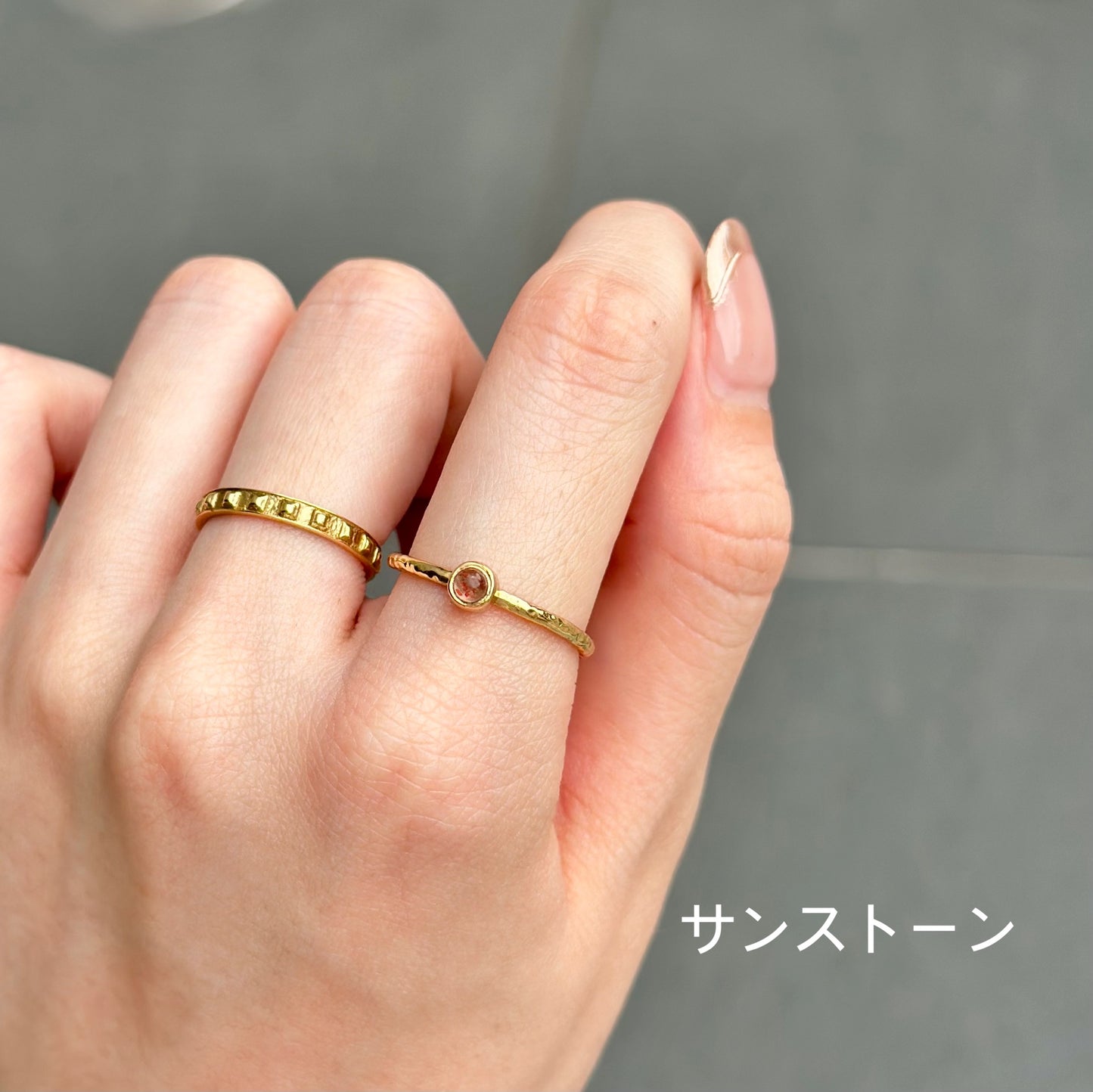 Brass petit ring 1