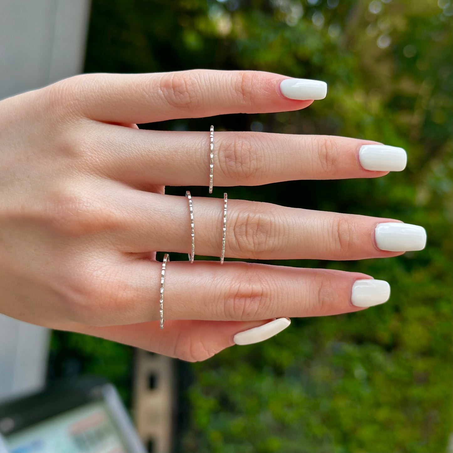 Silver925 plain ring 45
