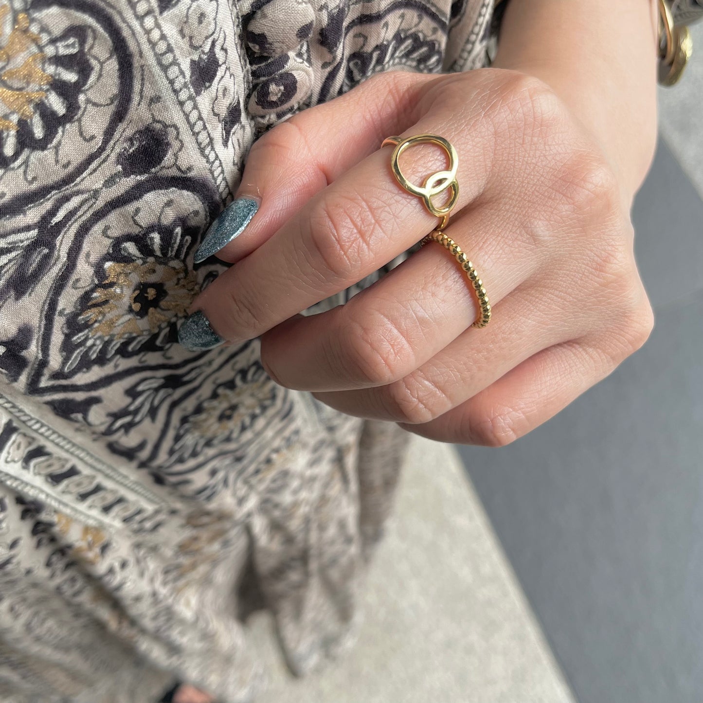 Brass plain ring 5