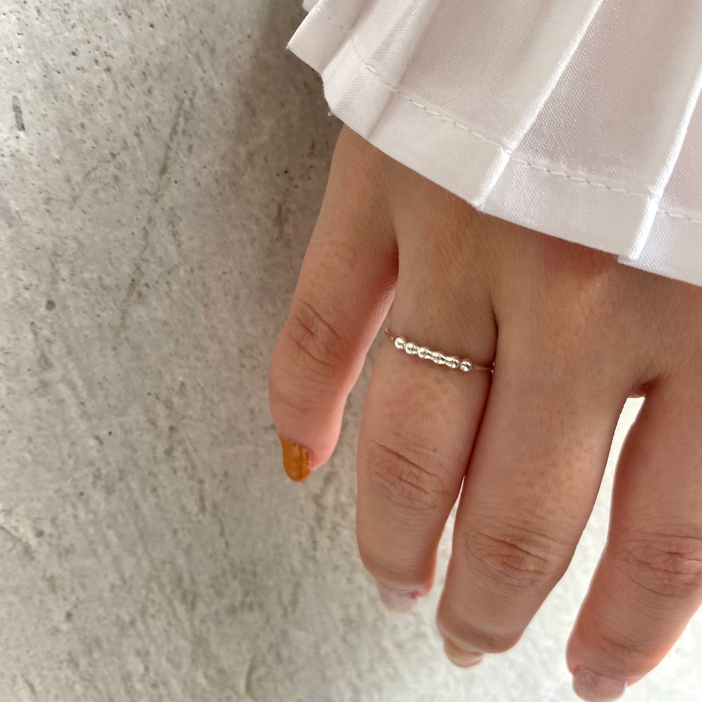Silver925 plain ring 28