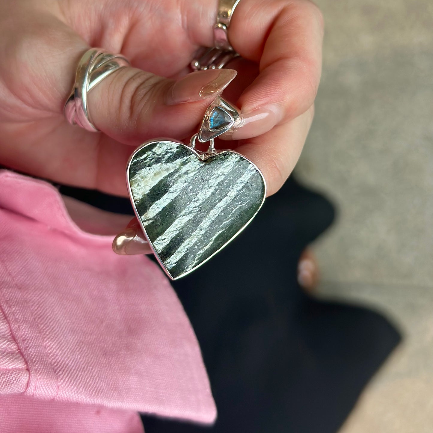Heart charm