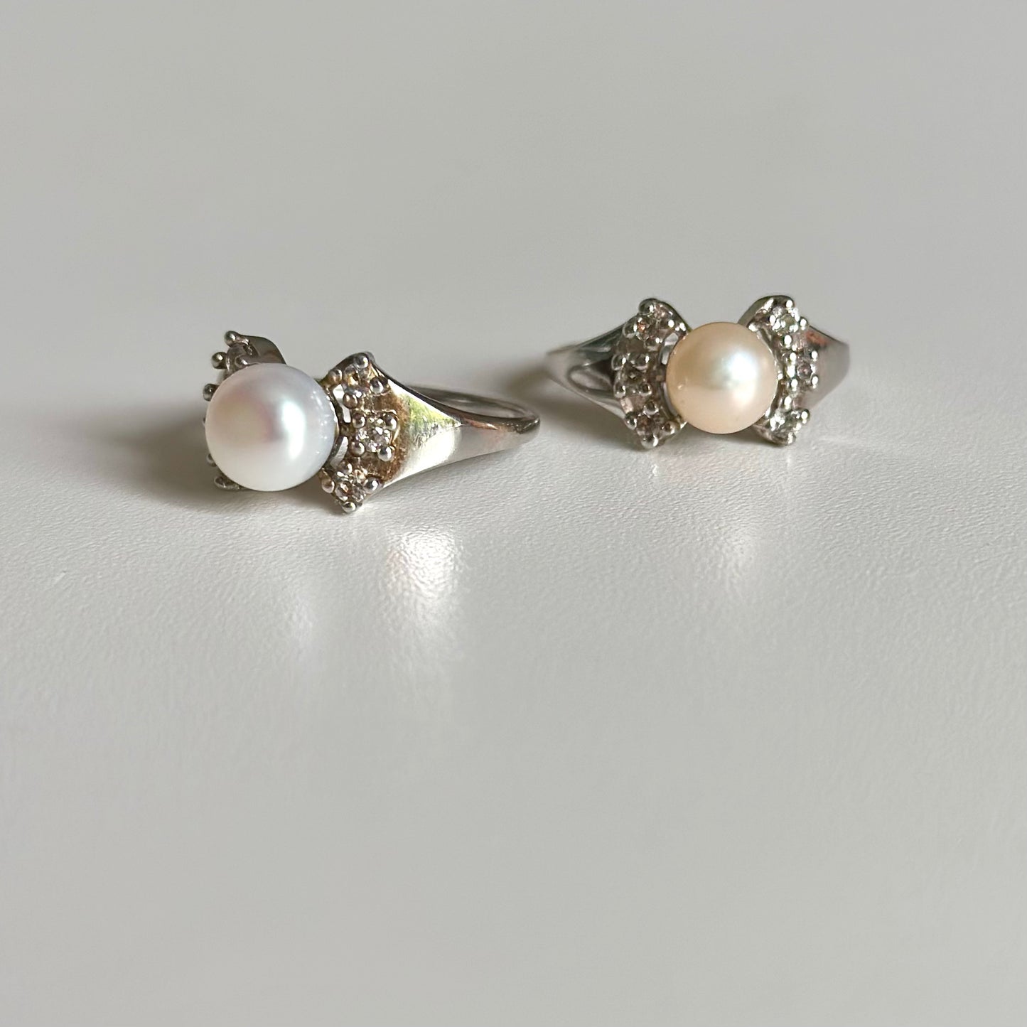 【poco】Pearl design ring 4
