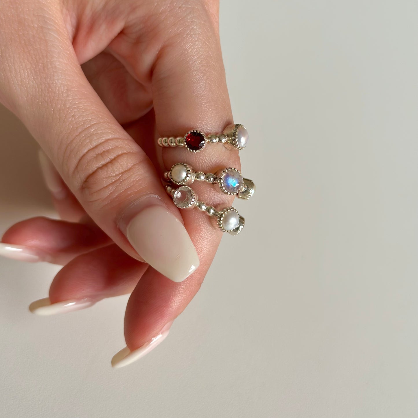 Pearl design ring 4