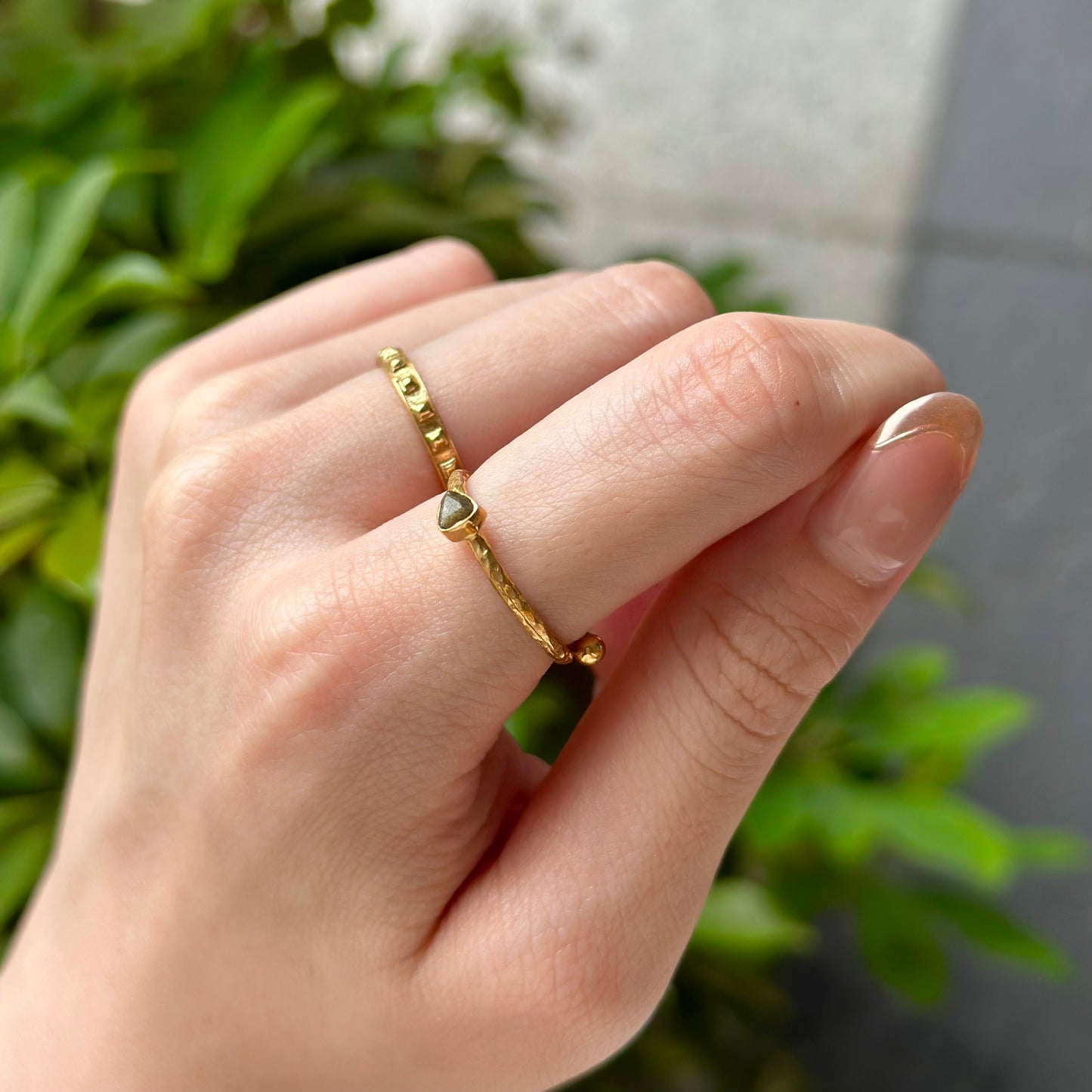 Brass petit ring 2