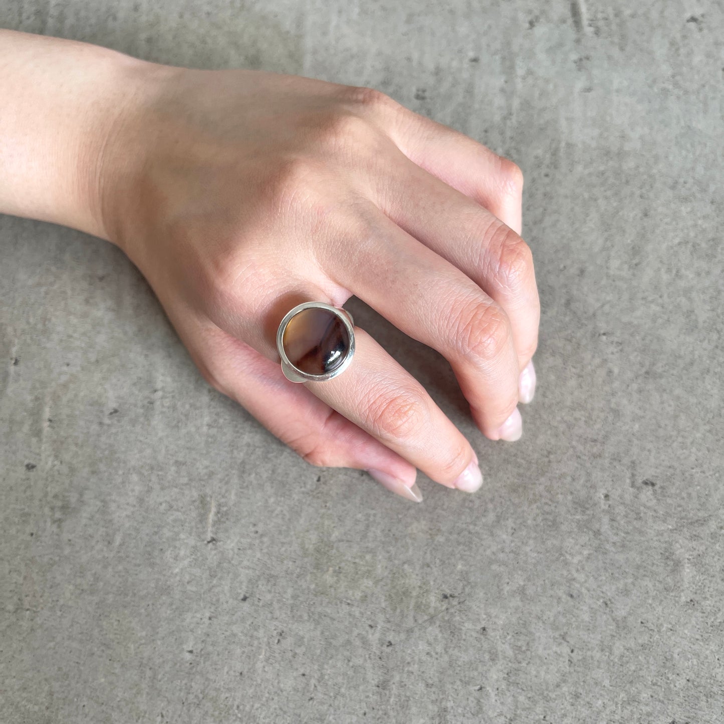 Silver925 1stone ring 2