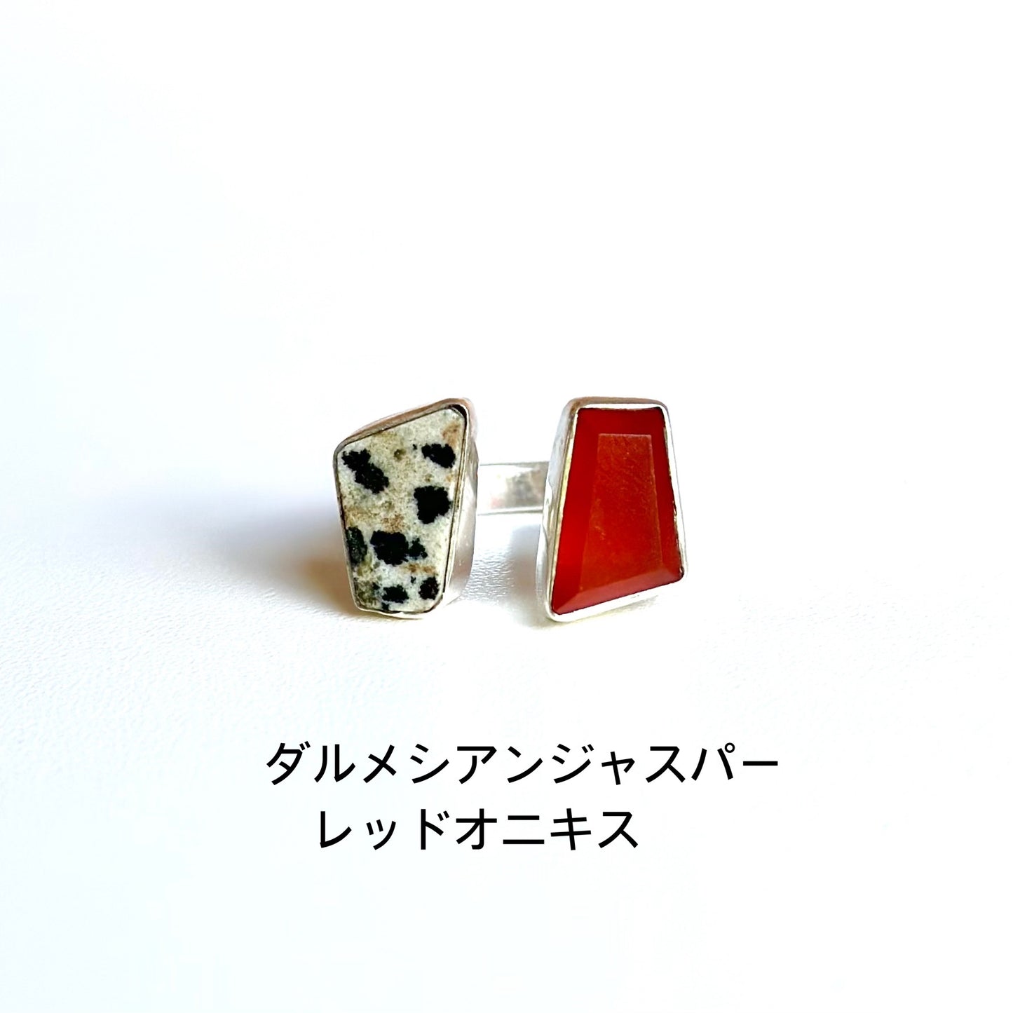 Silver925 2stone ring 4