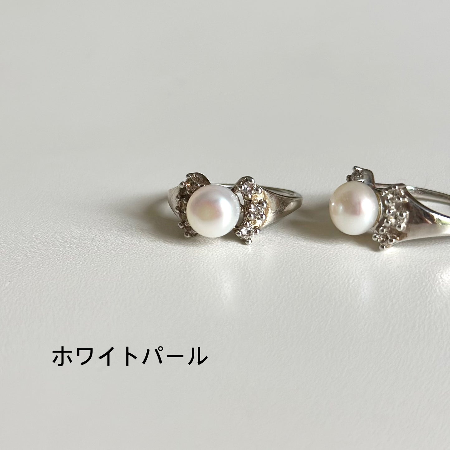 【poco】Pearl design ring 4