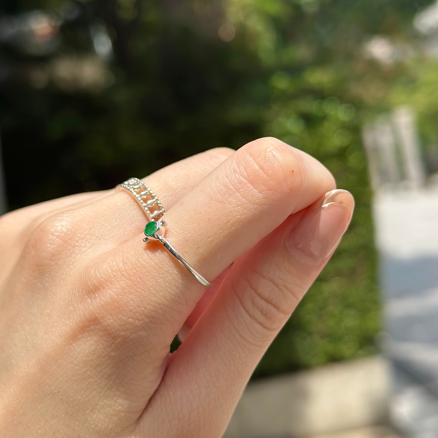 Emerald ring