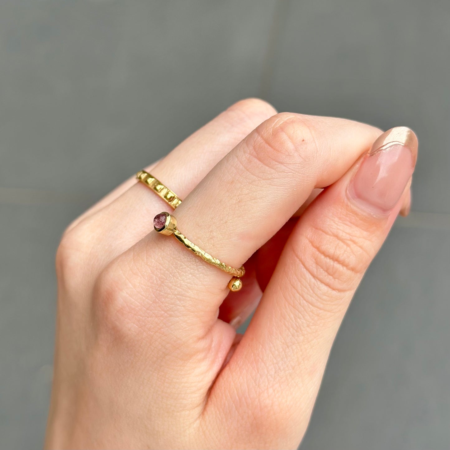 Brass petit ring 1