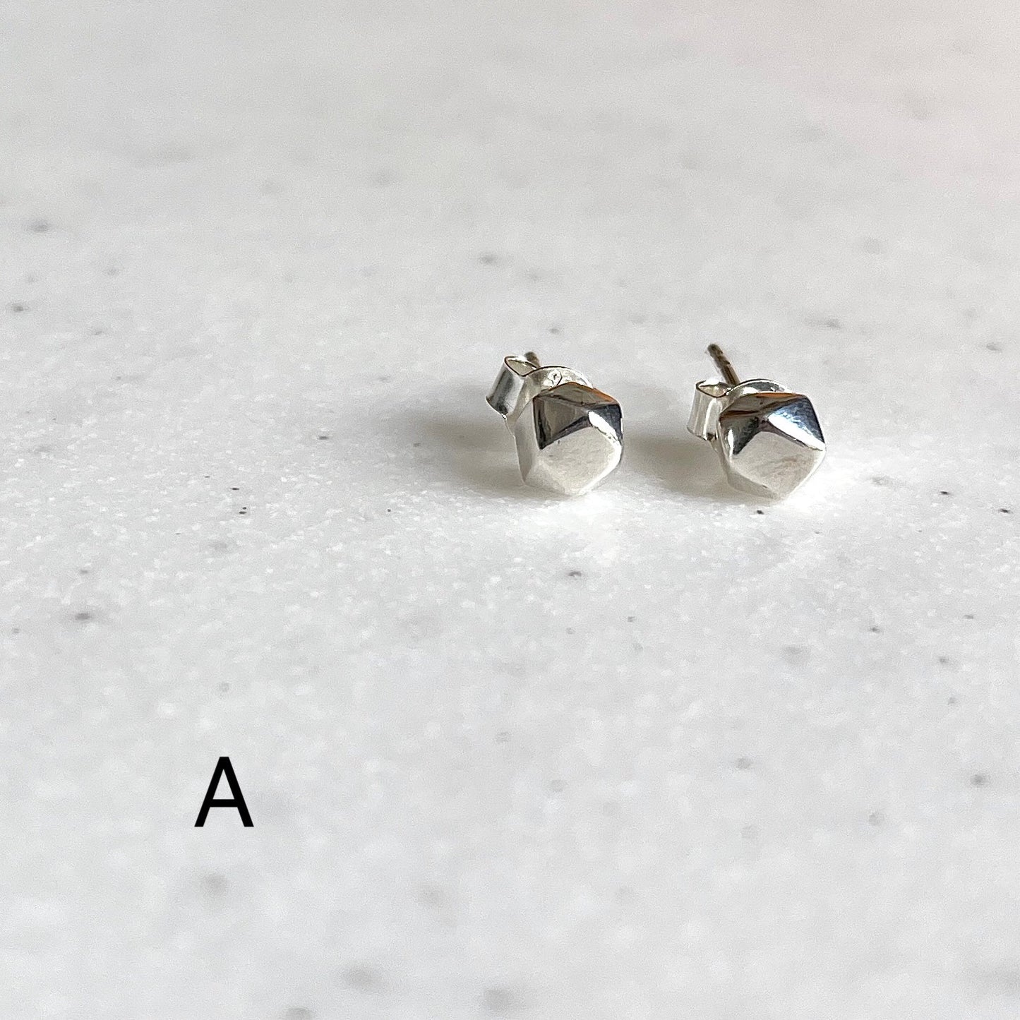 Silver925 plain pierce 1