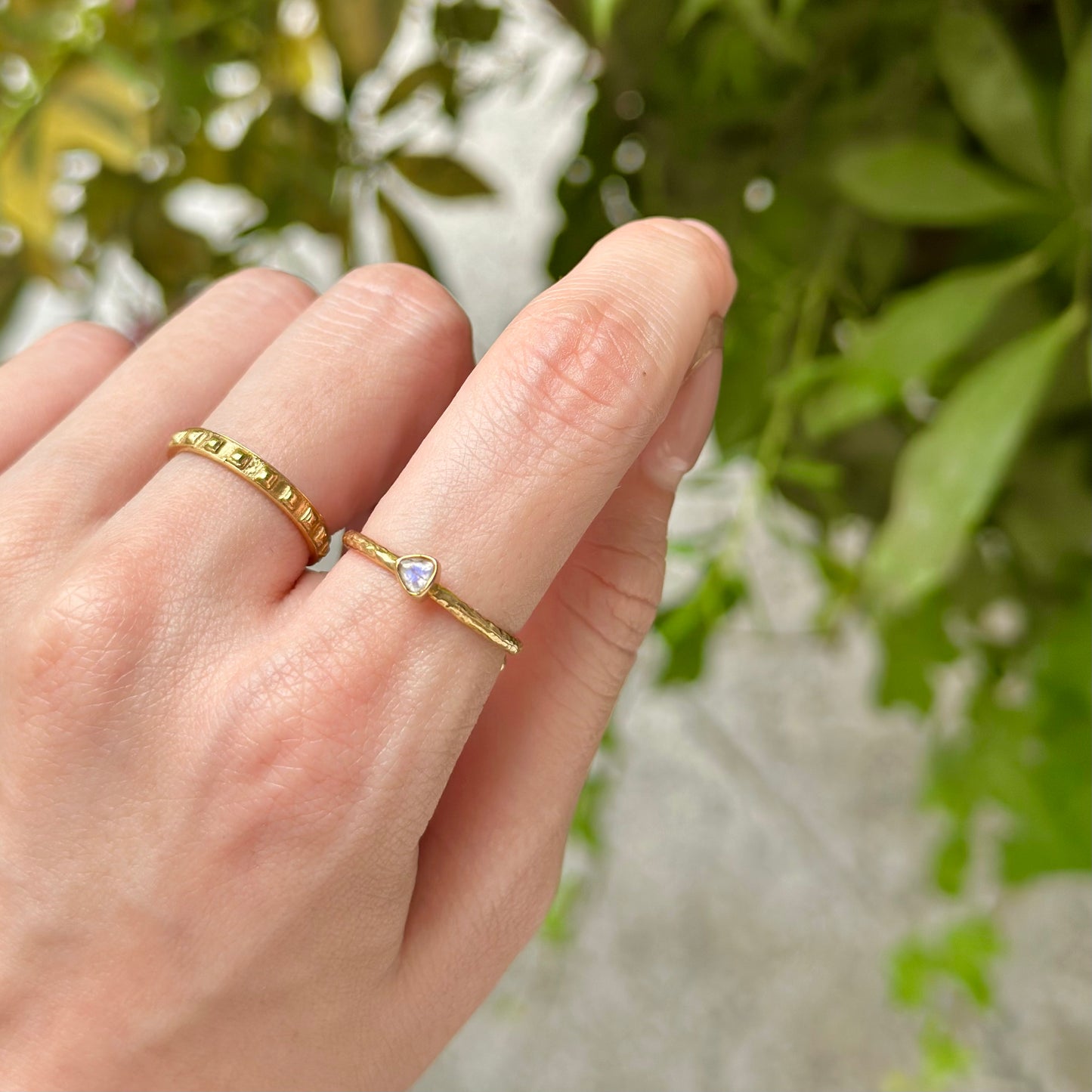 Brass petit ring 2
