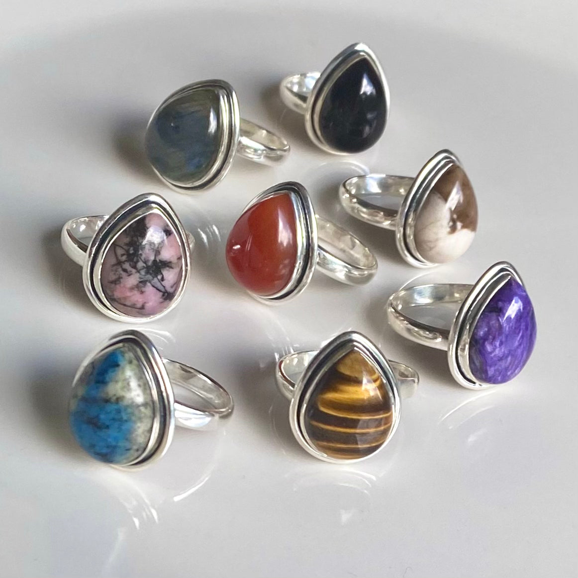 Silver925 drop ring