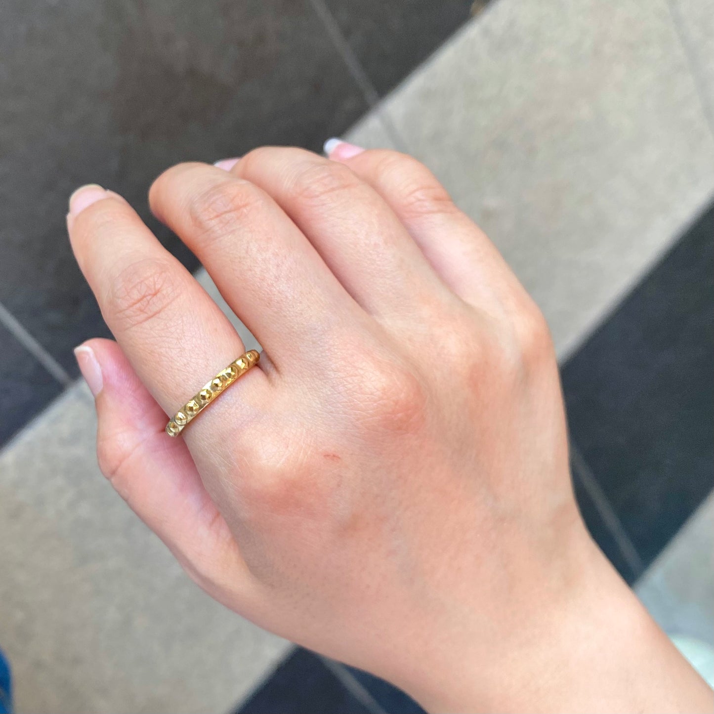 Brass plain ring 11