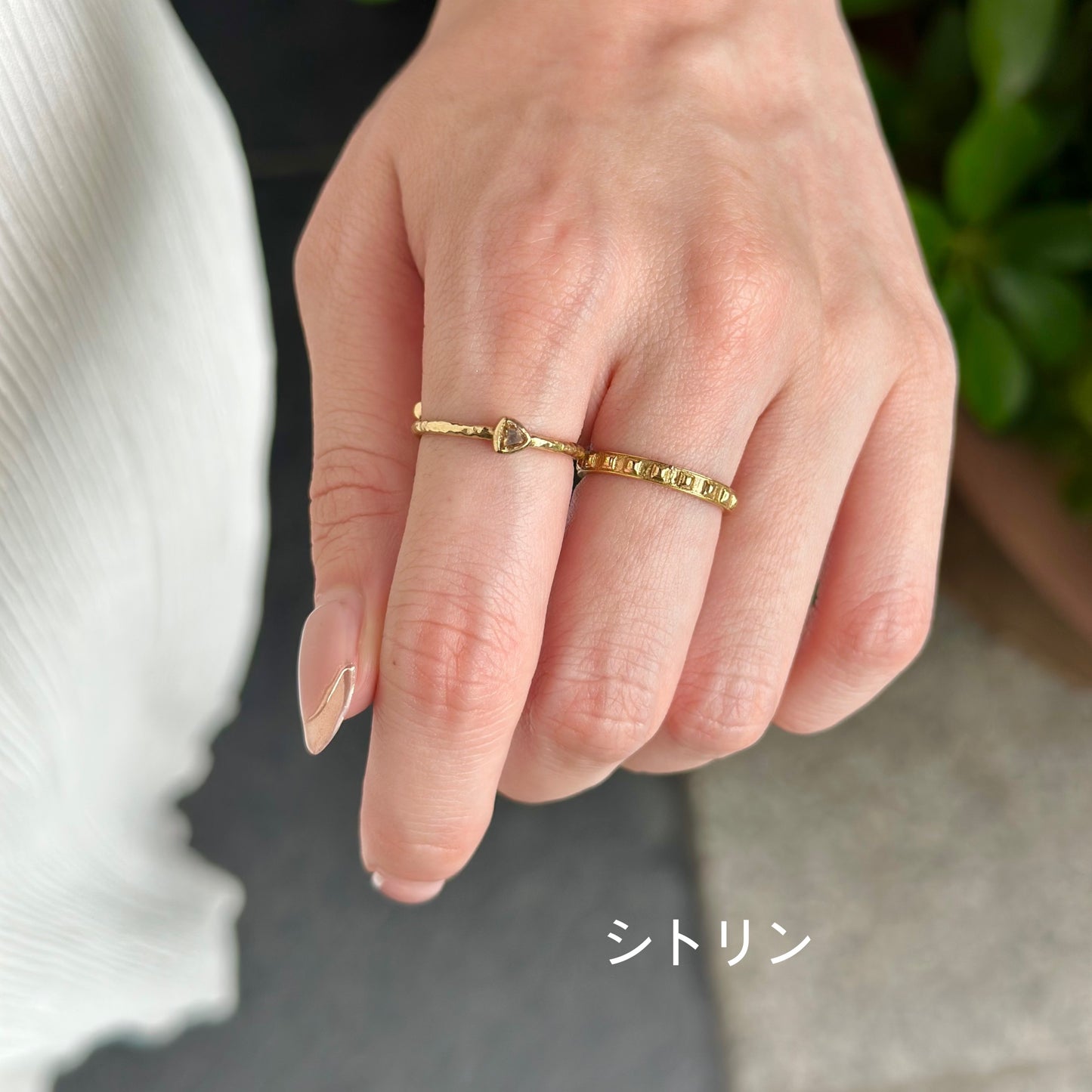Brass petit ring 2