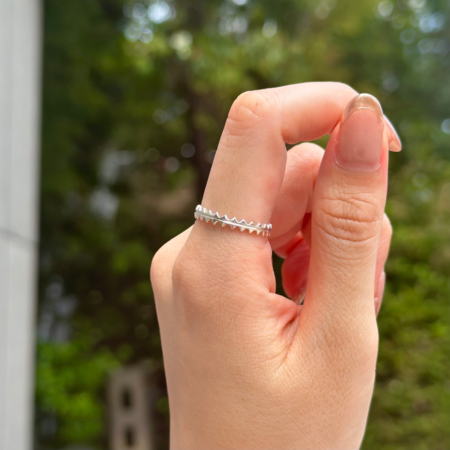 Silver925 plain ring 2