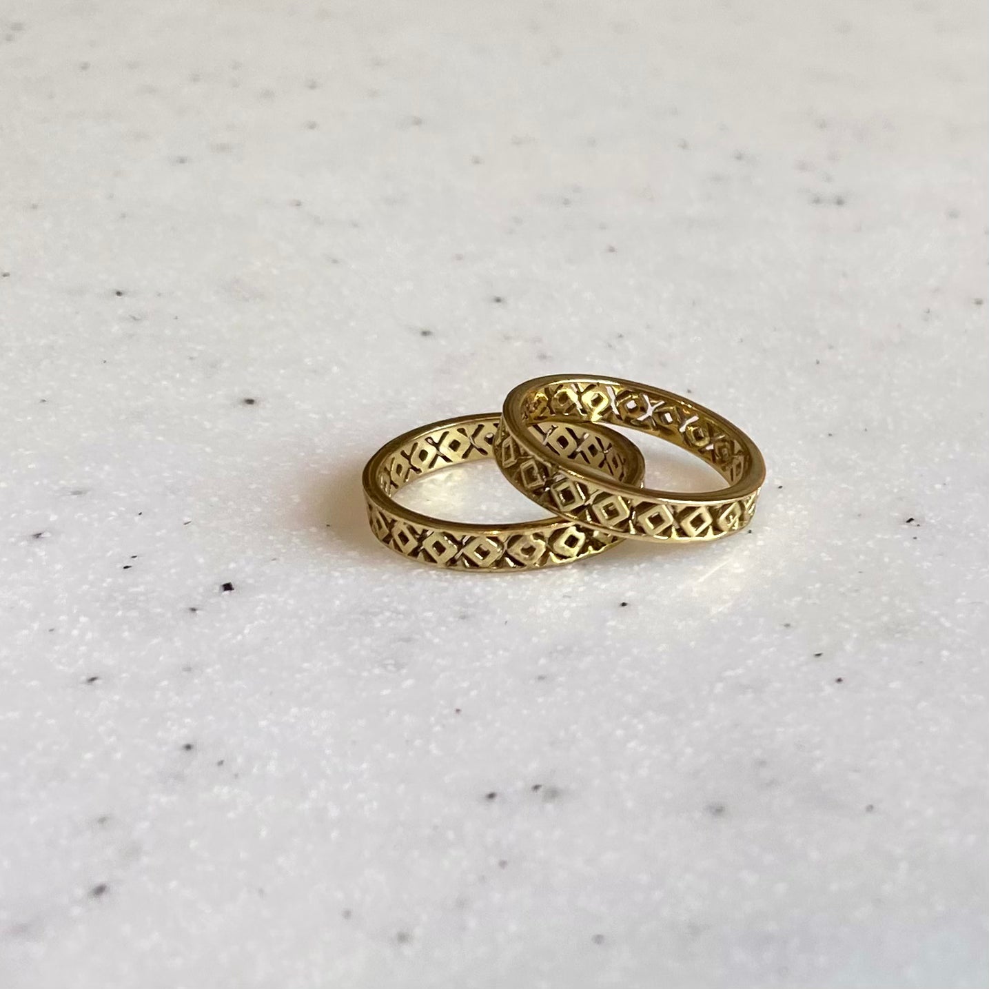 Brass plain ring 13