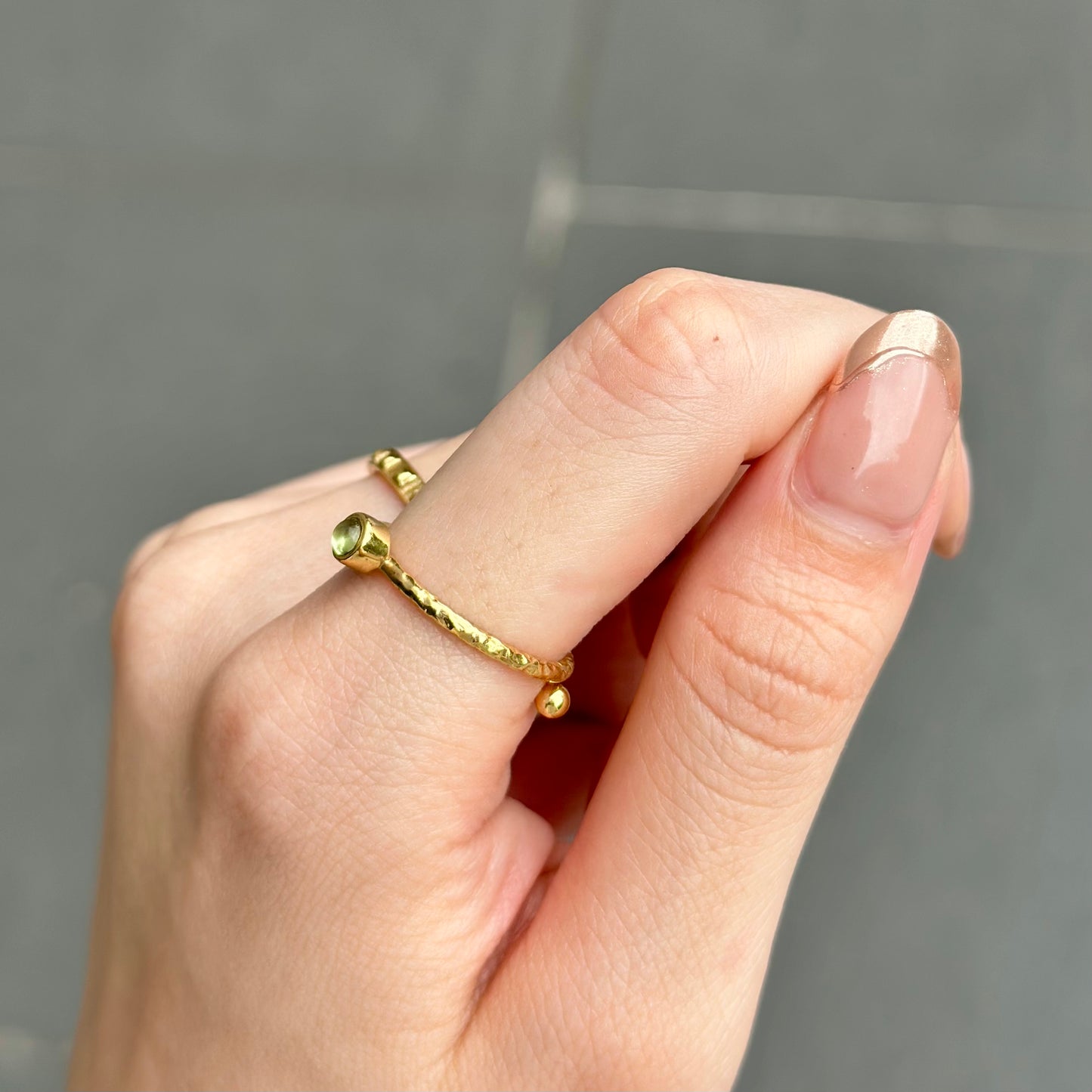 Brass petit ring 1