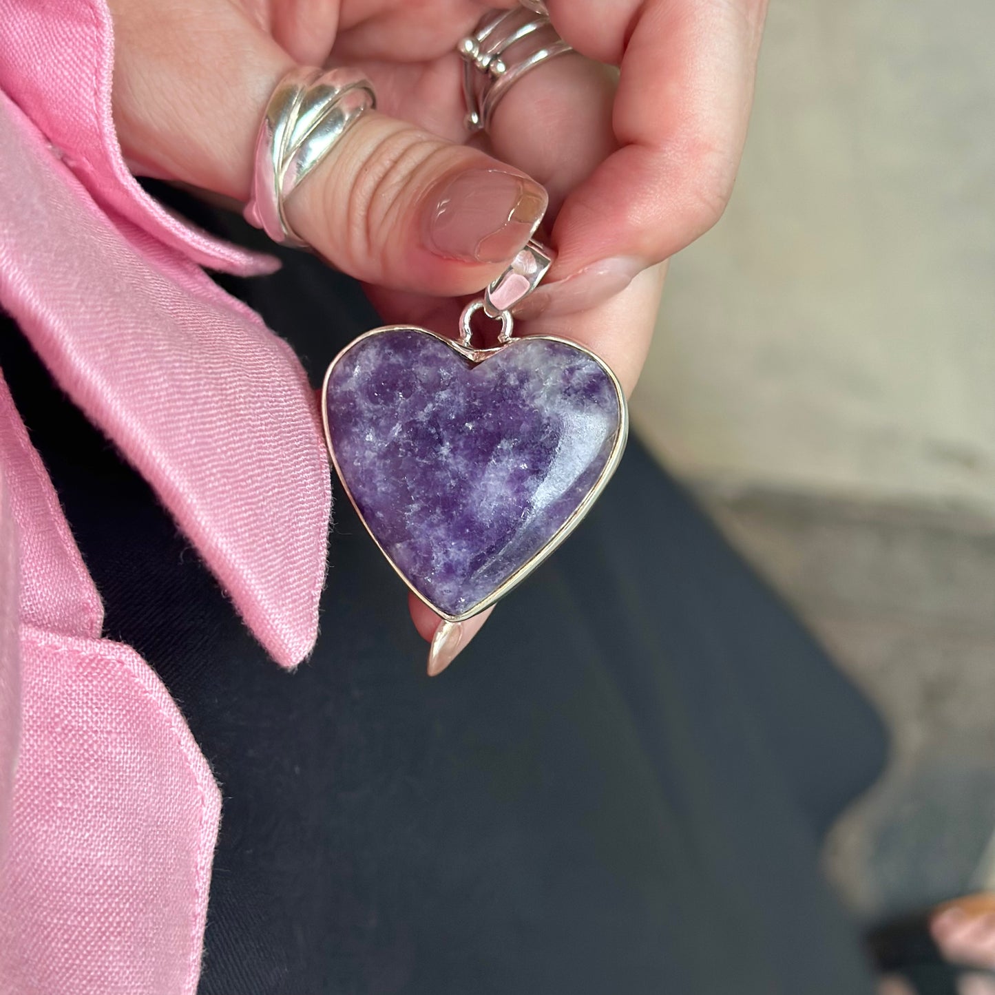 Heart charm