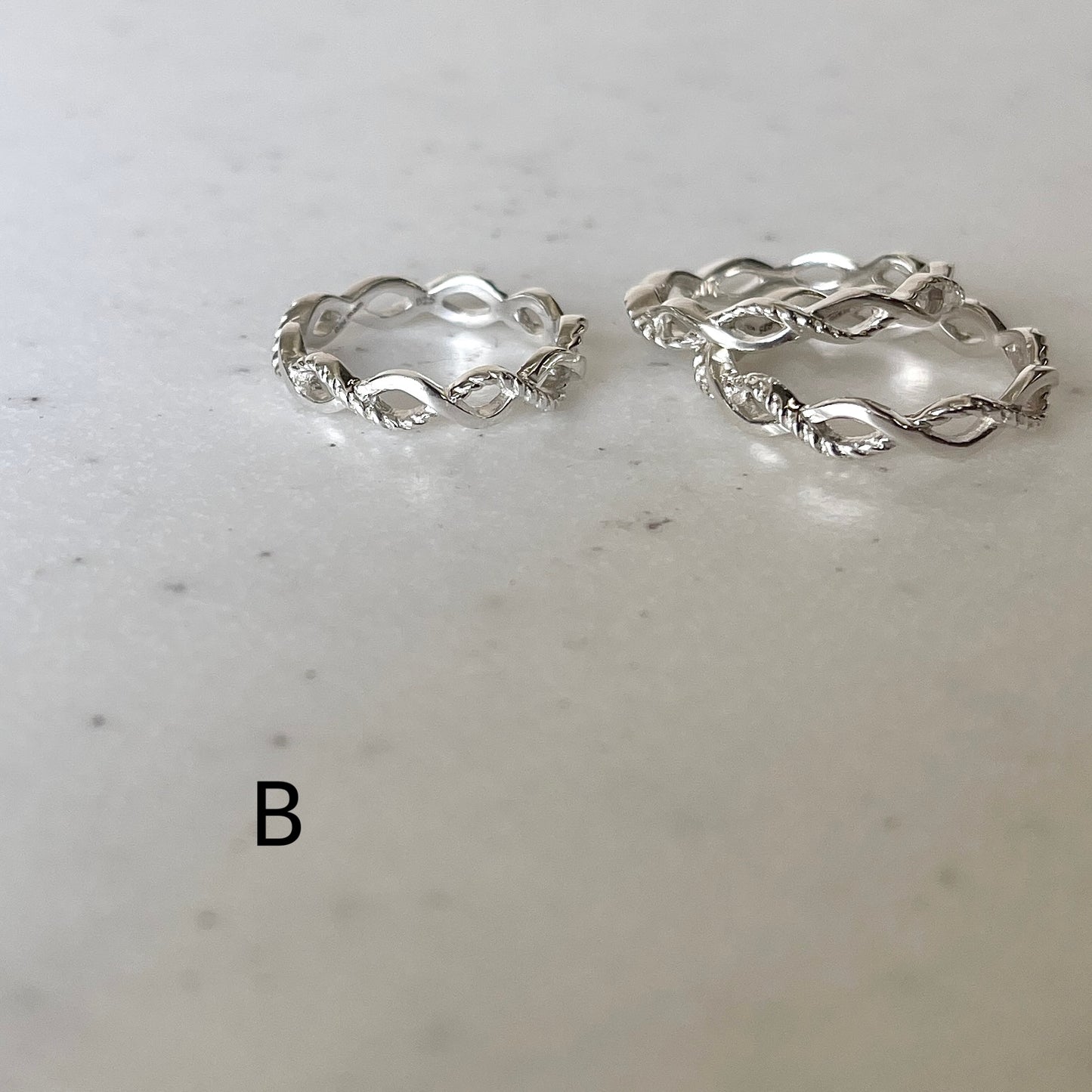 Silver925 plain ring 40