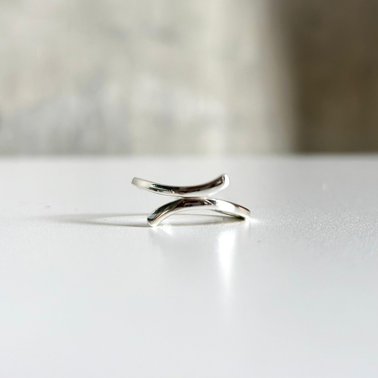 Silver925 plain ring 53