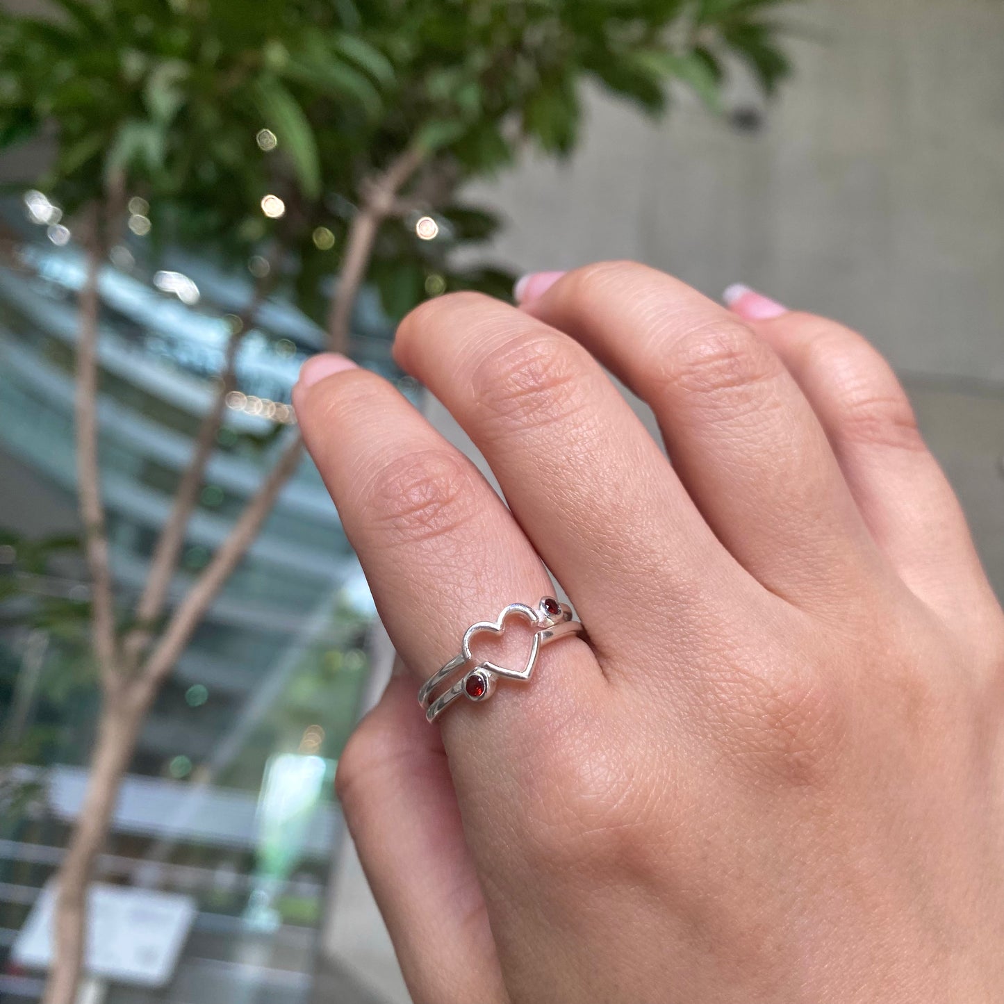 Heart ring 2