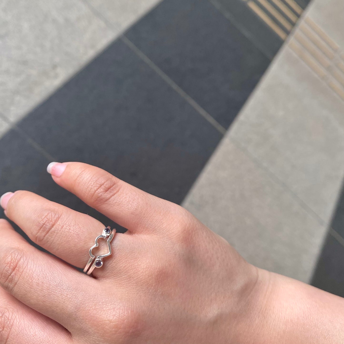 Heart ring 2