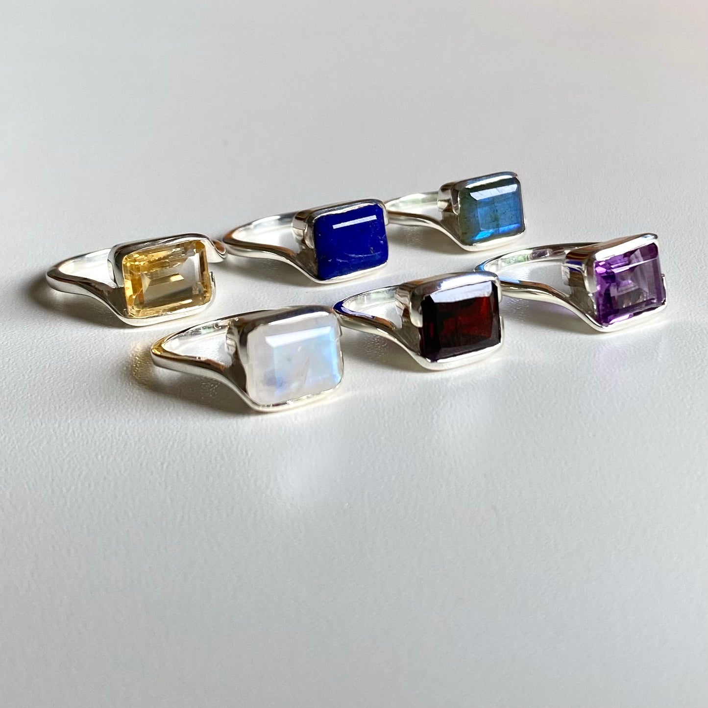 Silver925 square ring 2
