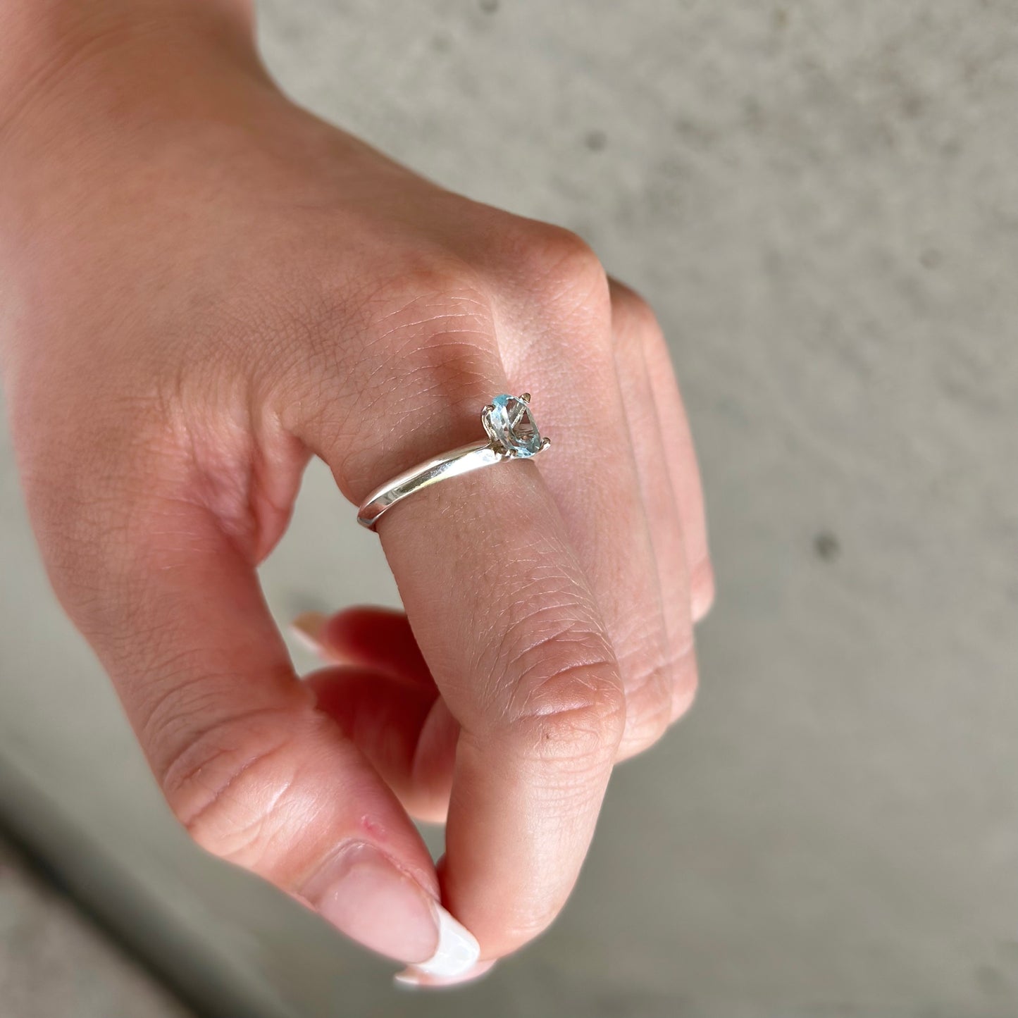 Silver925 tatezume ring