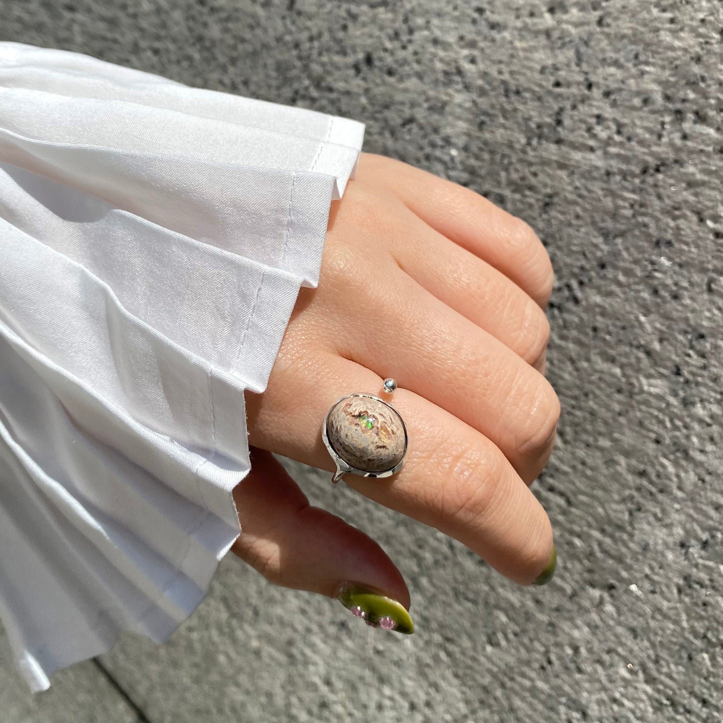 Cantera opal ring